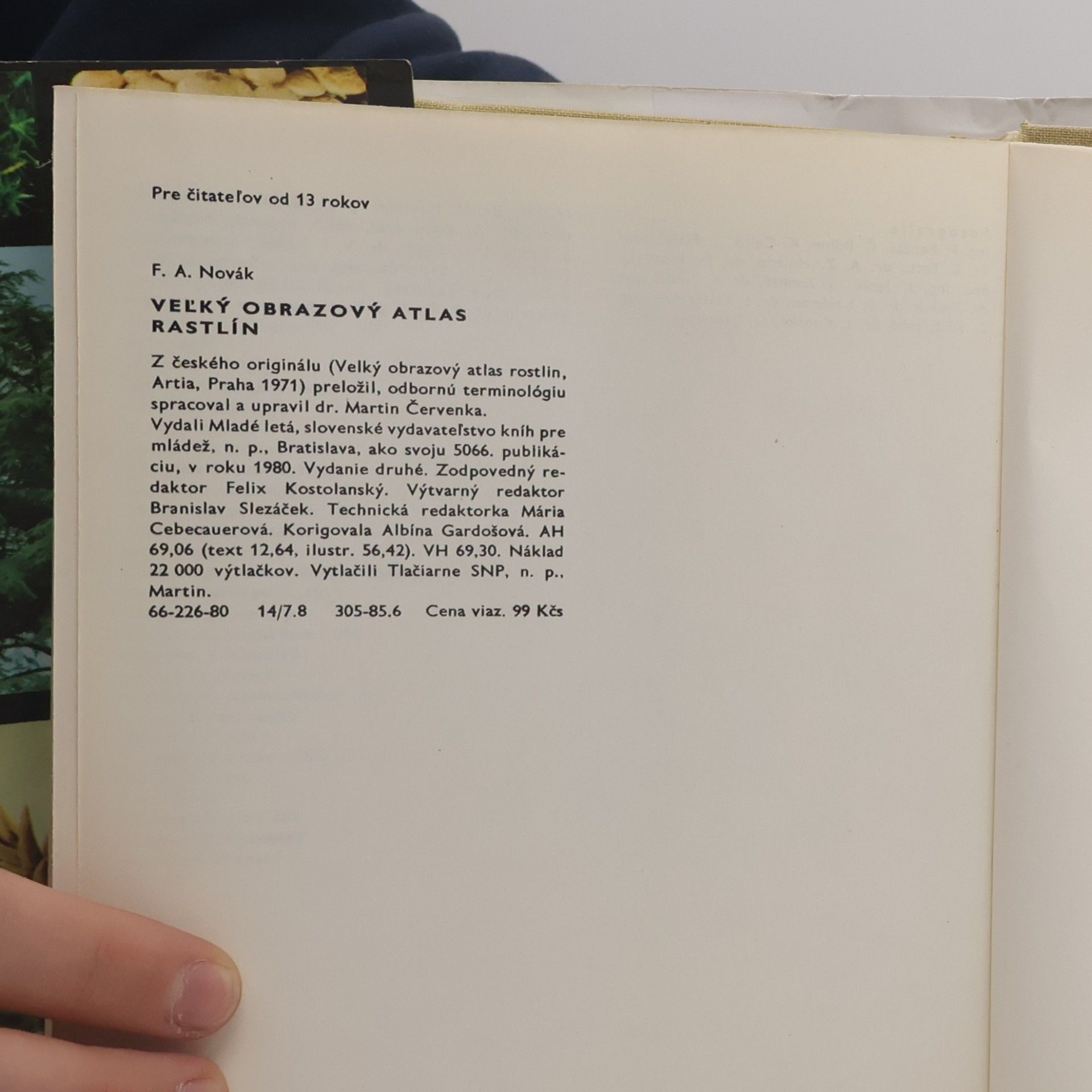 Novák F. A. Velký obrazový atlas rastlín