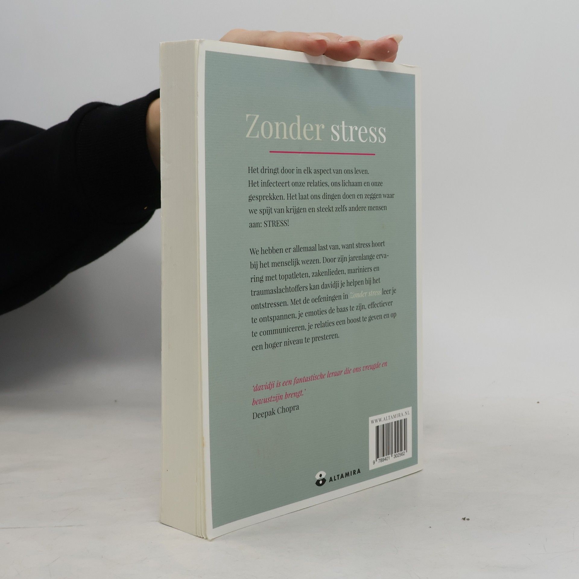 Davidji Zonder stress