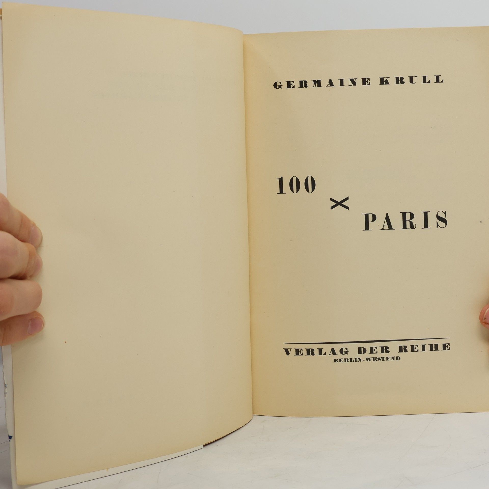 Germaine Krull 100 x Paris