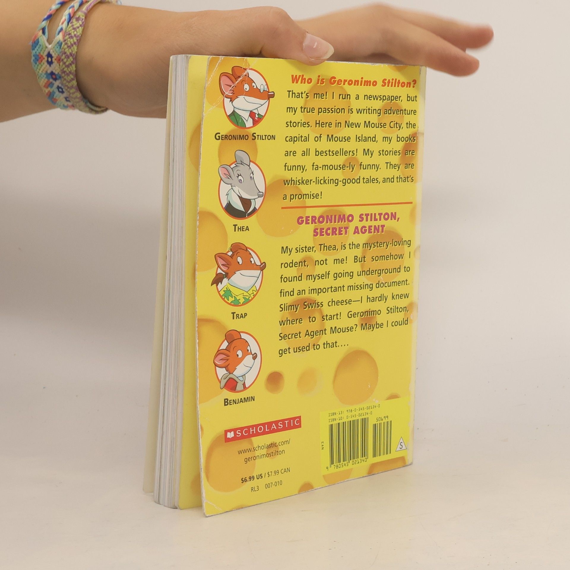 Elisabetta Dami Geronimo Stilton #34: Geronimo Stilton, Secret Agent