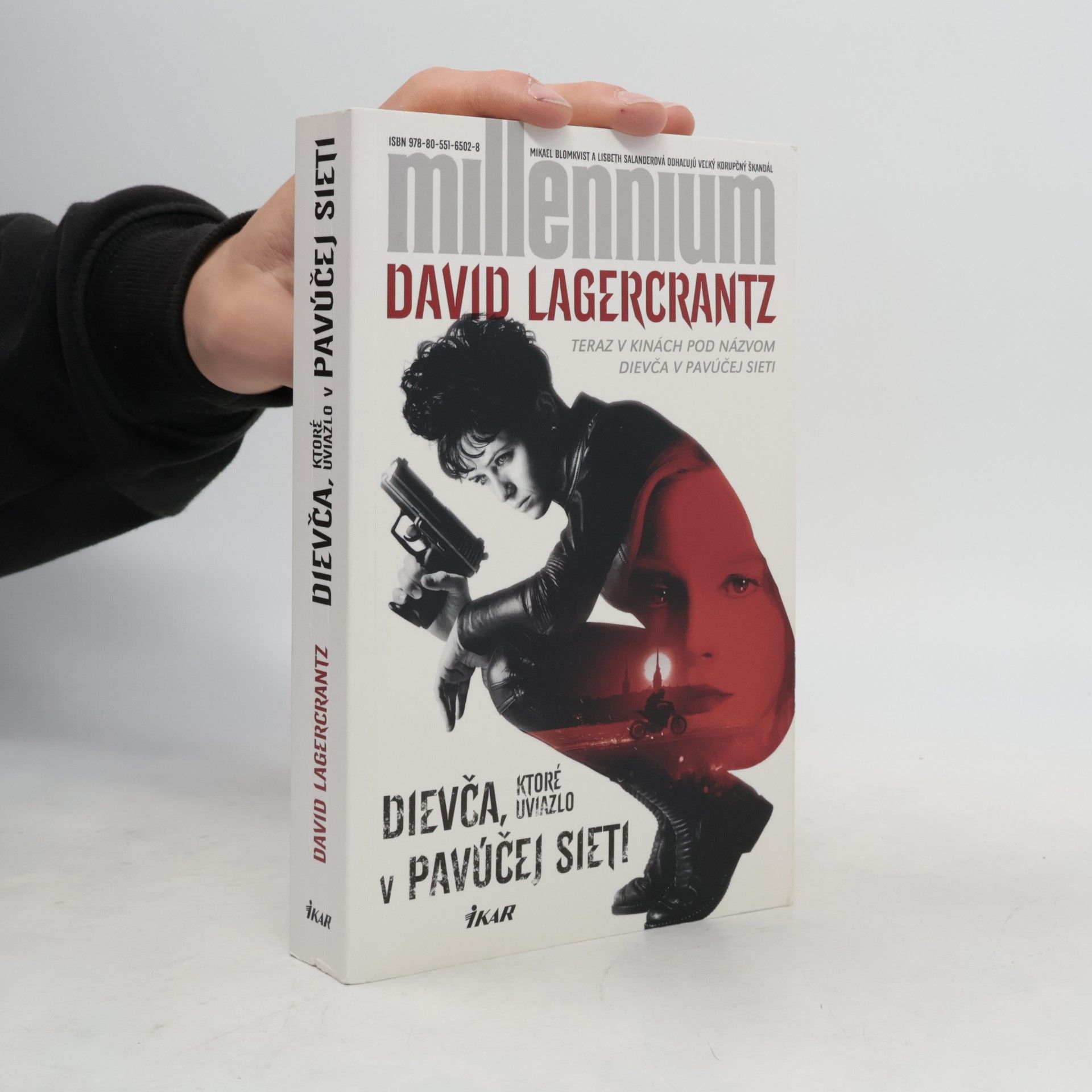 David Lagercrantz Dievča, ktoré uviazlo v pavúčej sieti