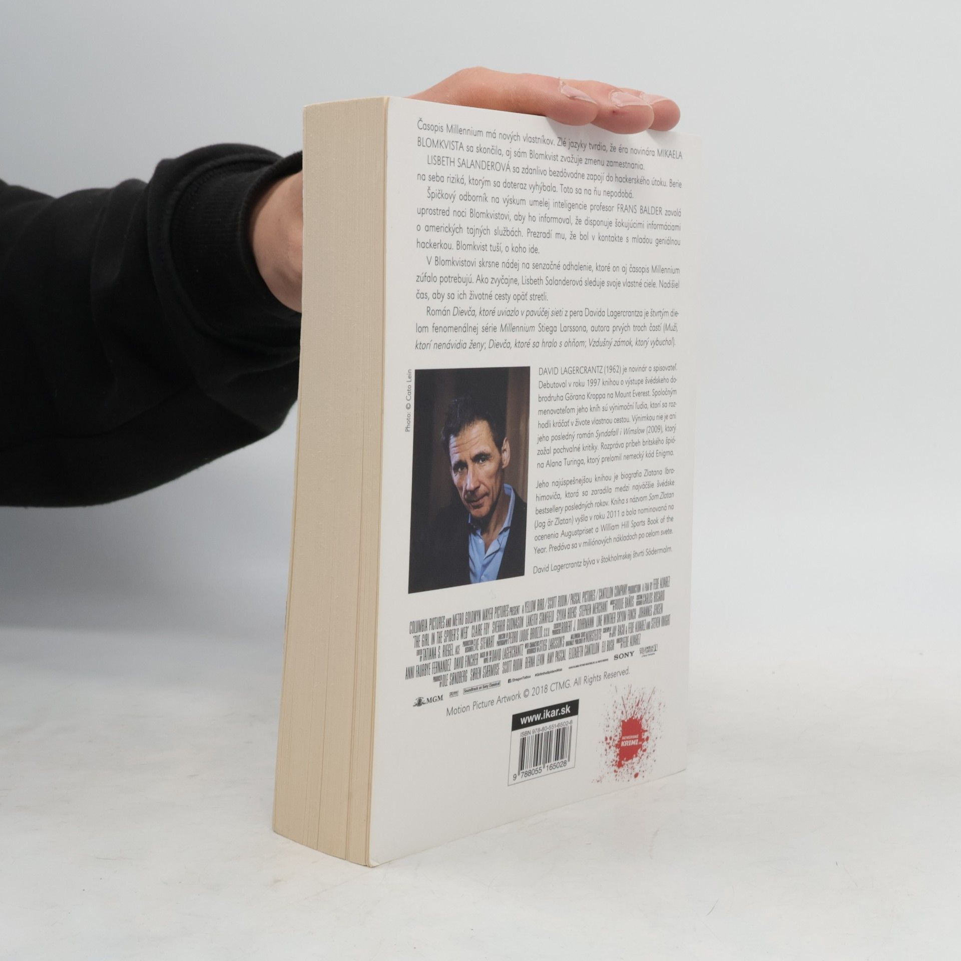 David Lagercrantz Dievča, ktoré uviazlo v pavúčej sieti