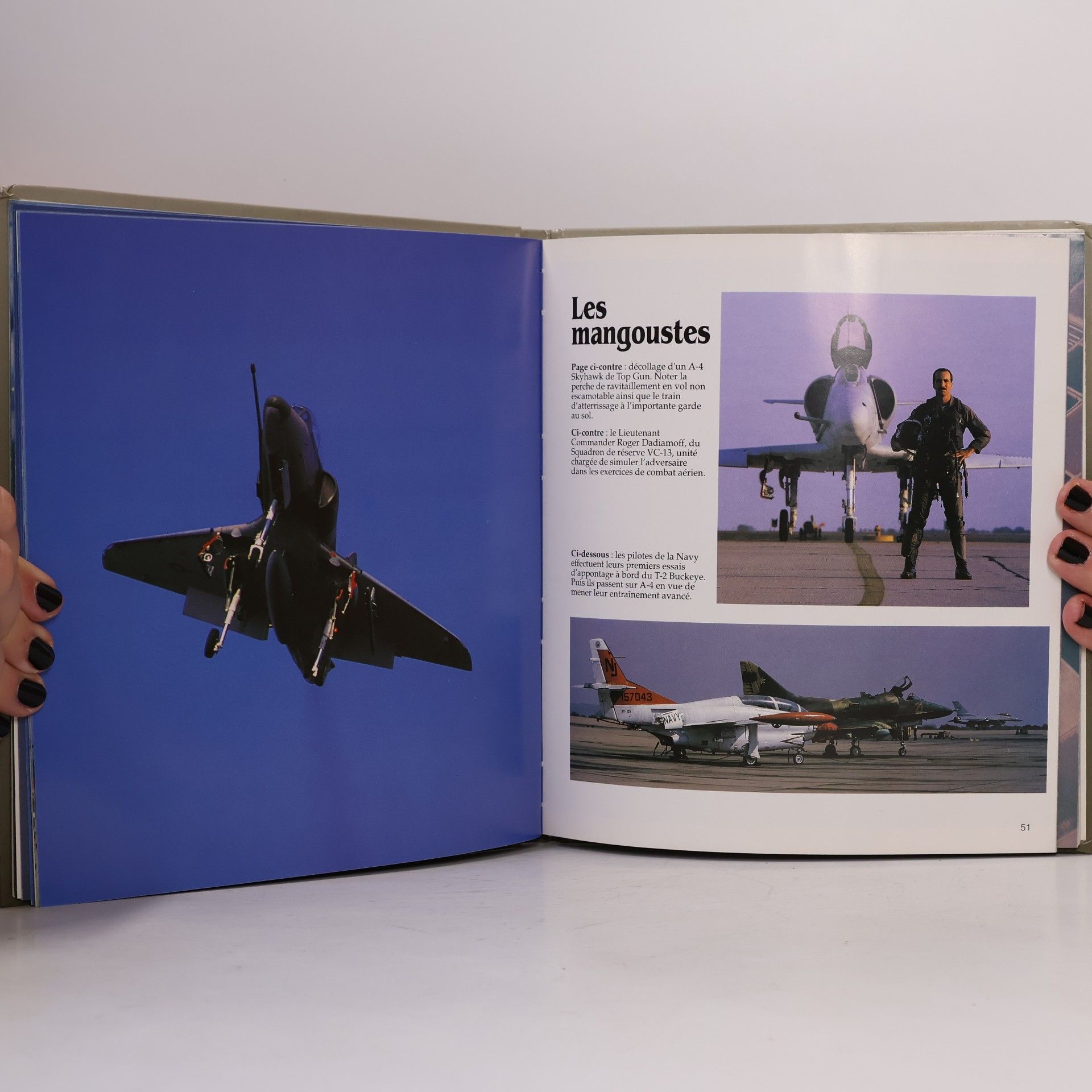 Georges Hall Pilotes de Top Gun - Edition 1990