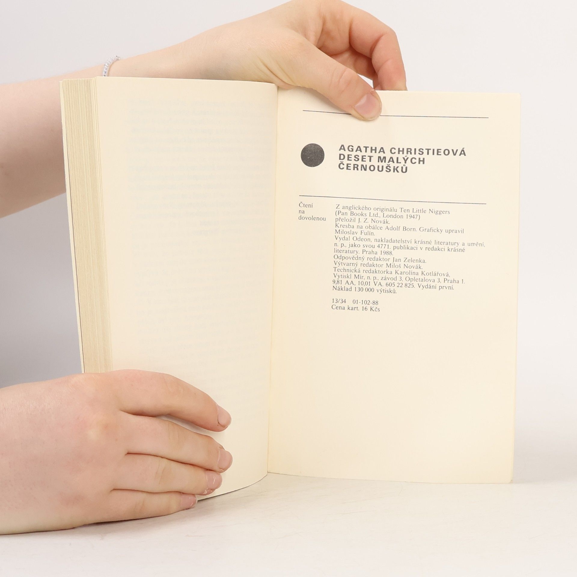Agatha Christie Deset malých černoušků