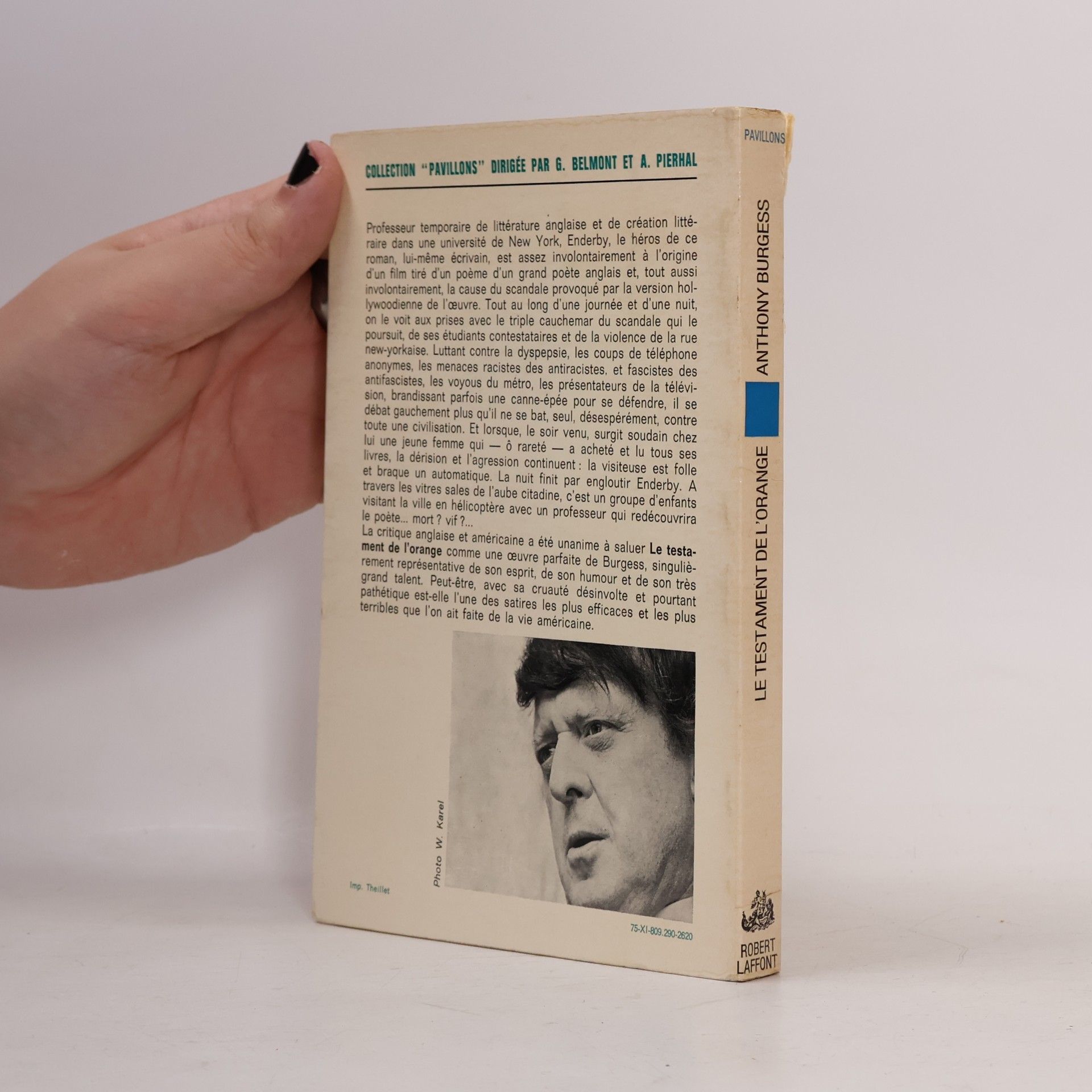 Anthony Burgess Le Testament de l'orange