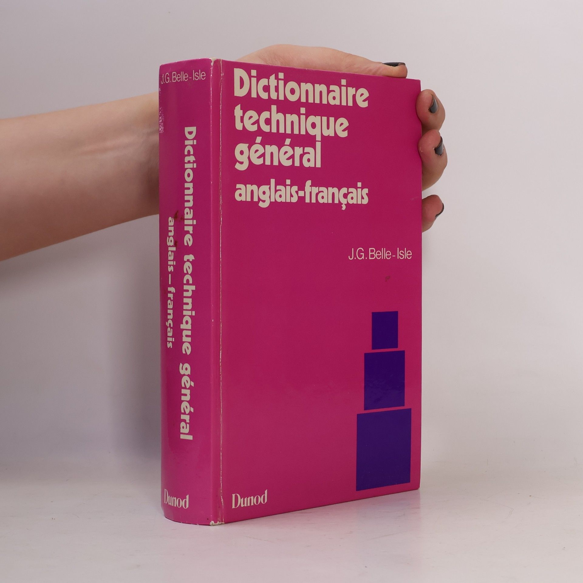 J.-G. Gérald Belle-Isle Dictionnaire technique général anglais-français