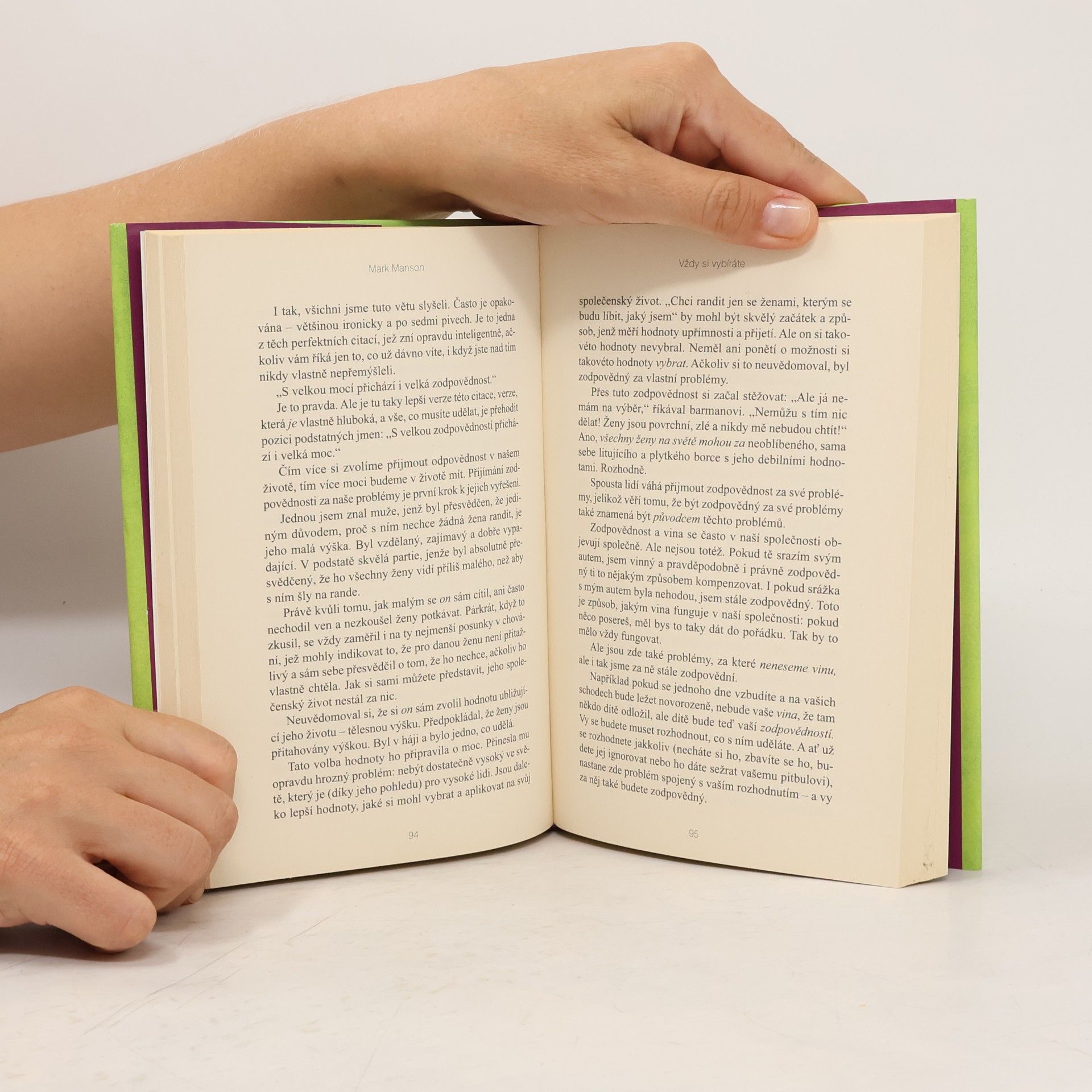 Mark Manson Důmyslné umění, jak mít všechno u pr**le