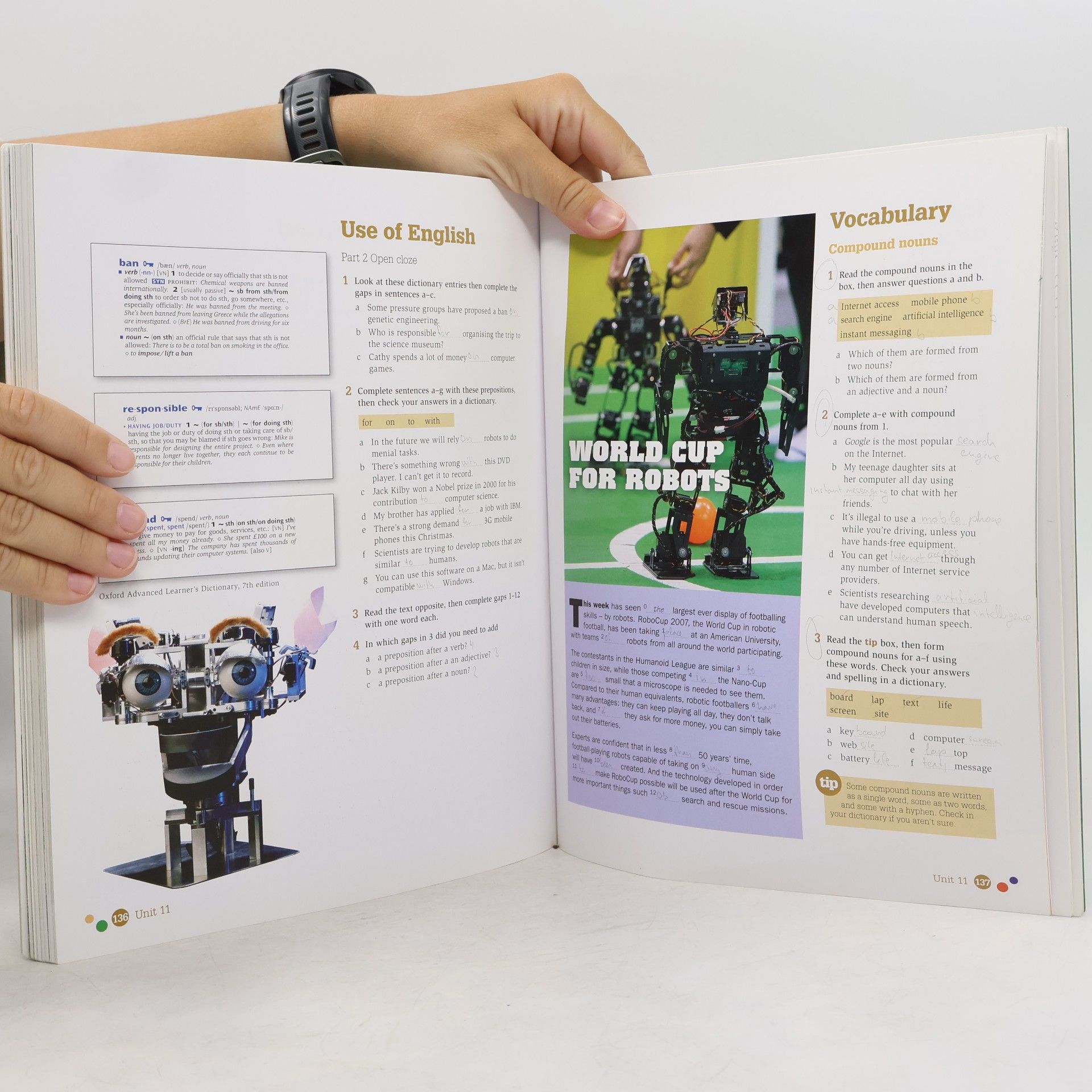 Paul A. Davies FCE result. Student's book