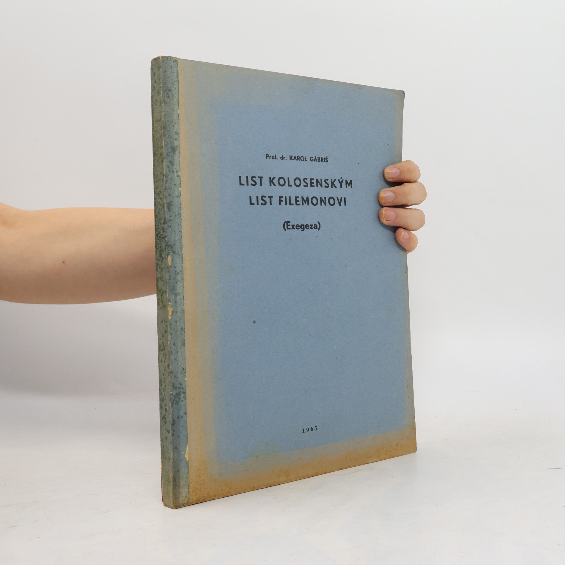 List koloseským. List Filemonovi