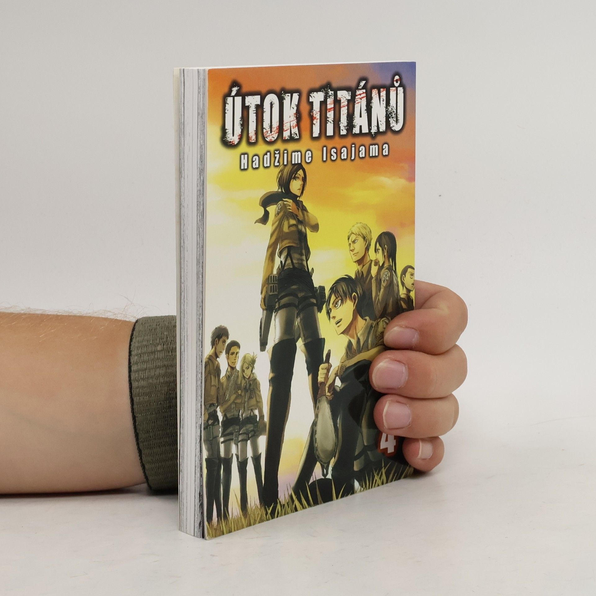 Hajime Isayama Útok titánů. 4
