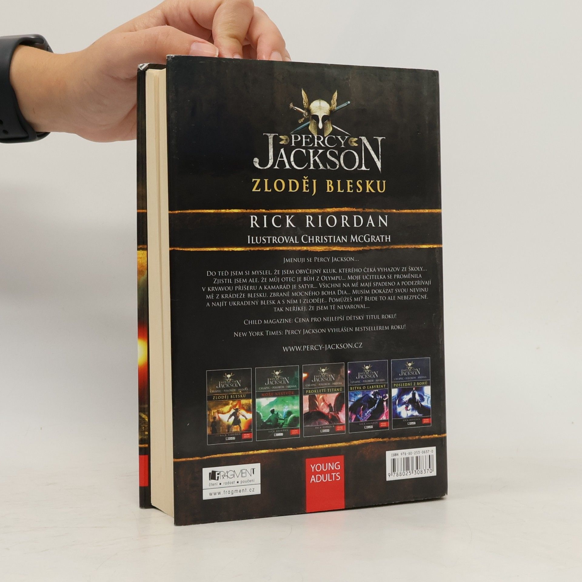 Rick Riordan Percy Jackson. Zloděj blesku