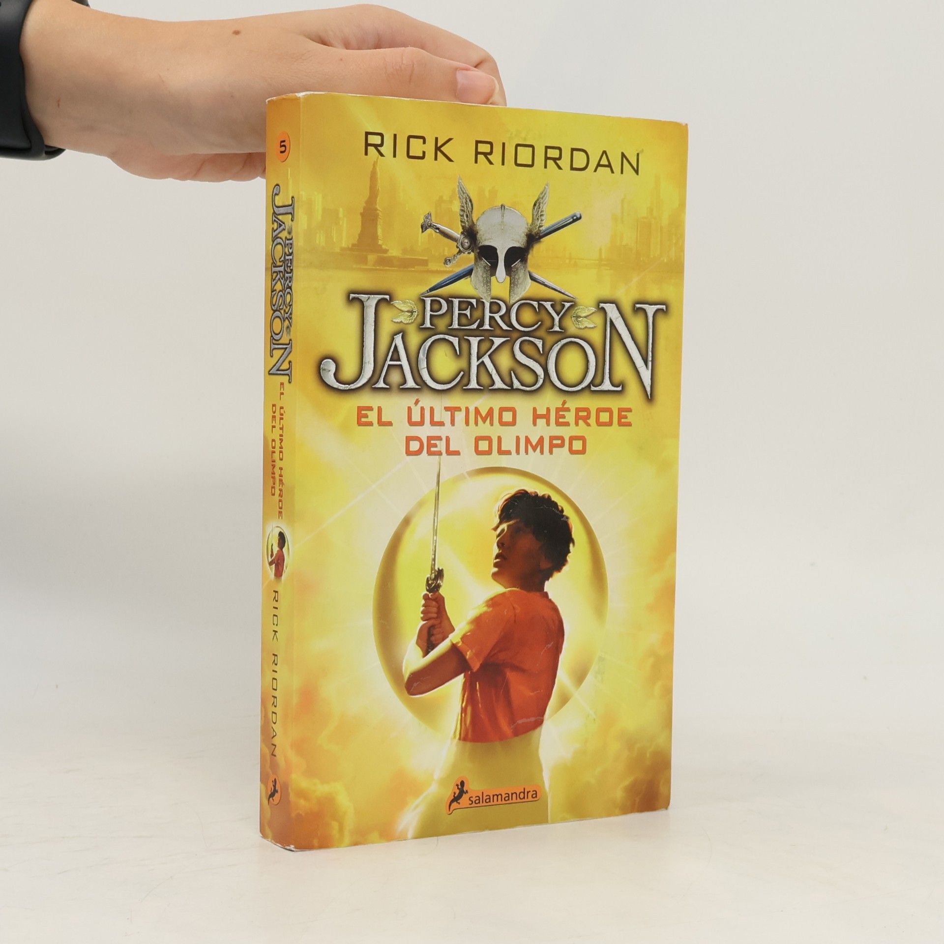 Santiago del Rey Percy Jackson - 5: El último héroe del Olimpo