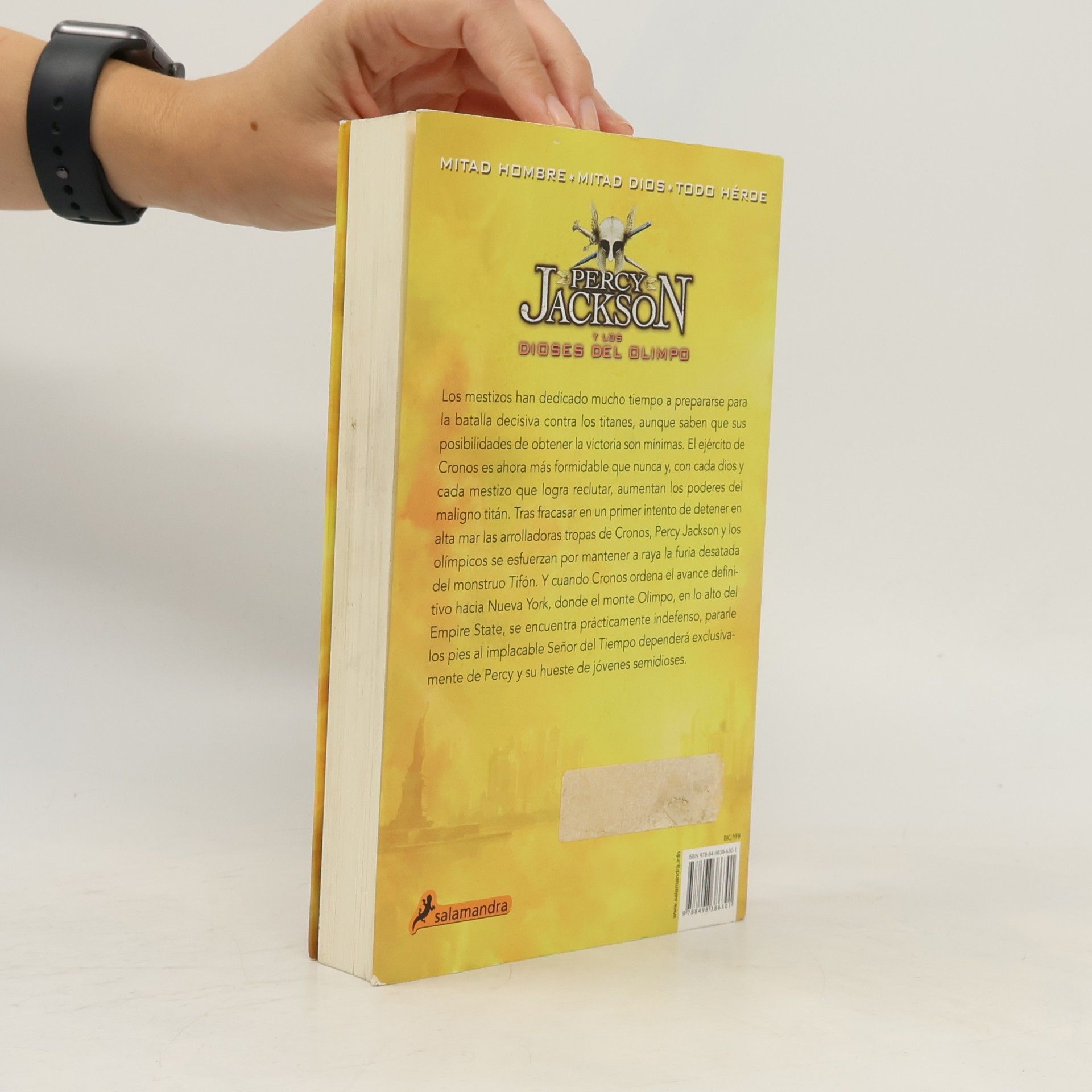 Santiago del Rey Percy Jackson - 5: El último héroe del Olimpo