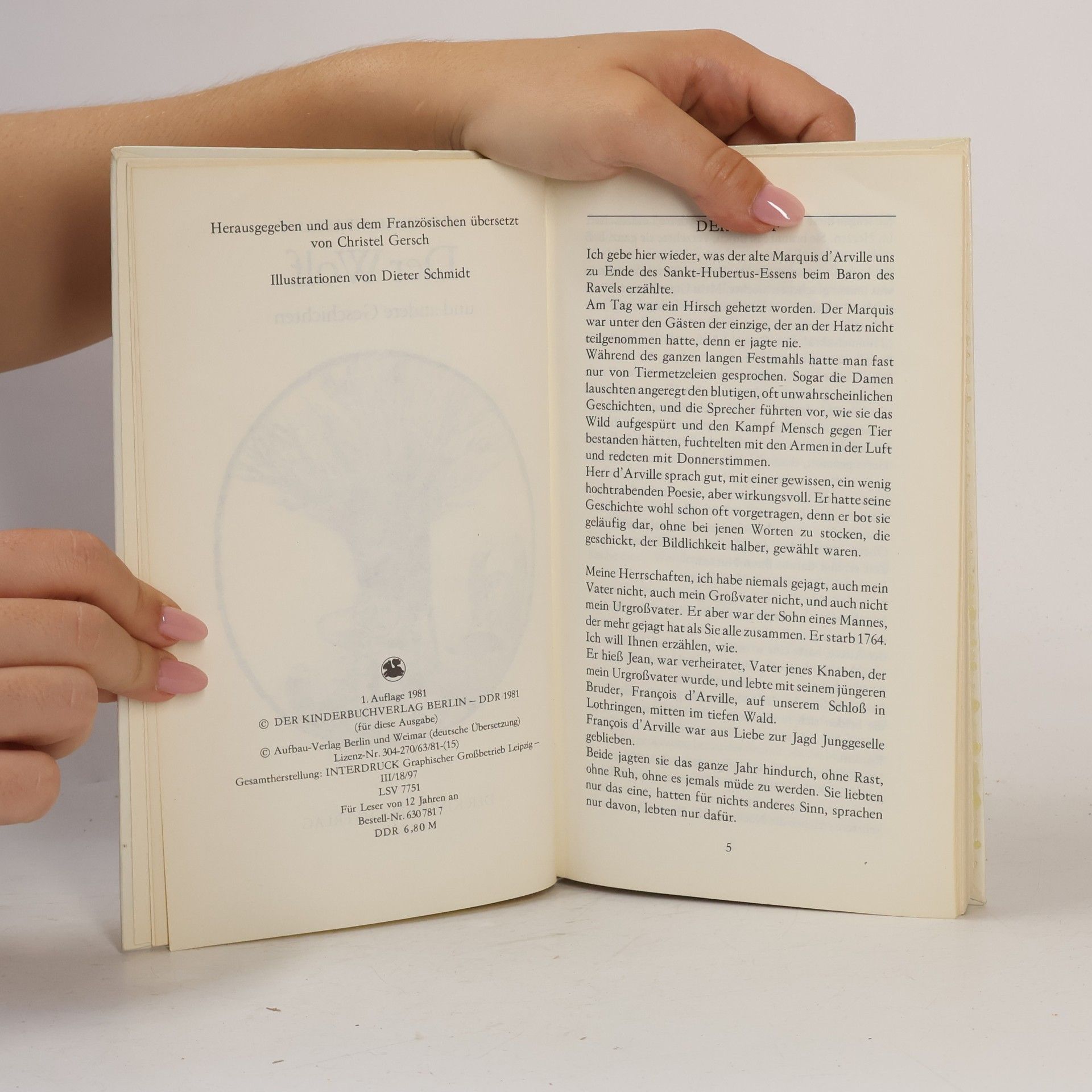Guy de Maupassant Der Wolf und andere Geschichten