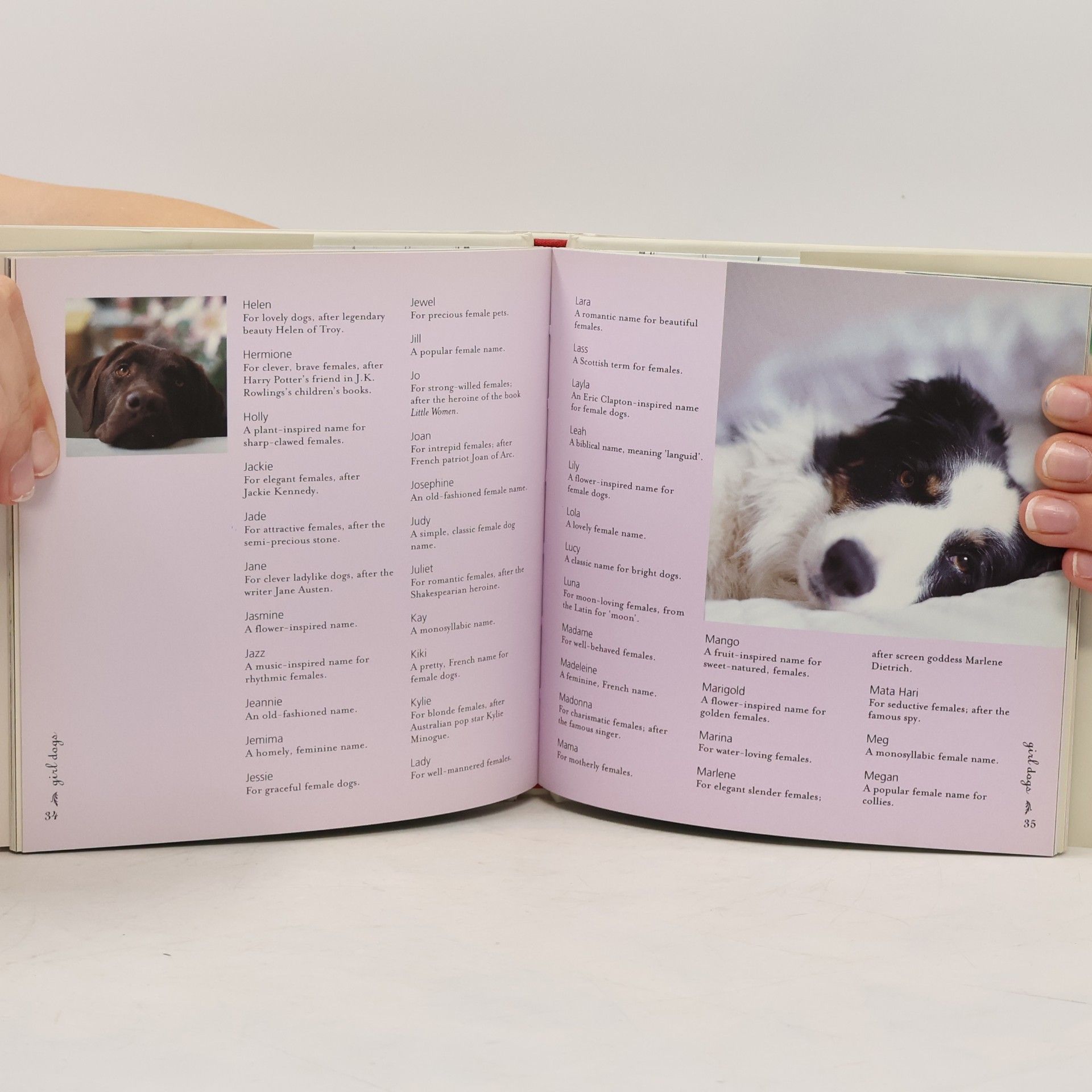 Jenny Linford Dog Names