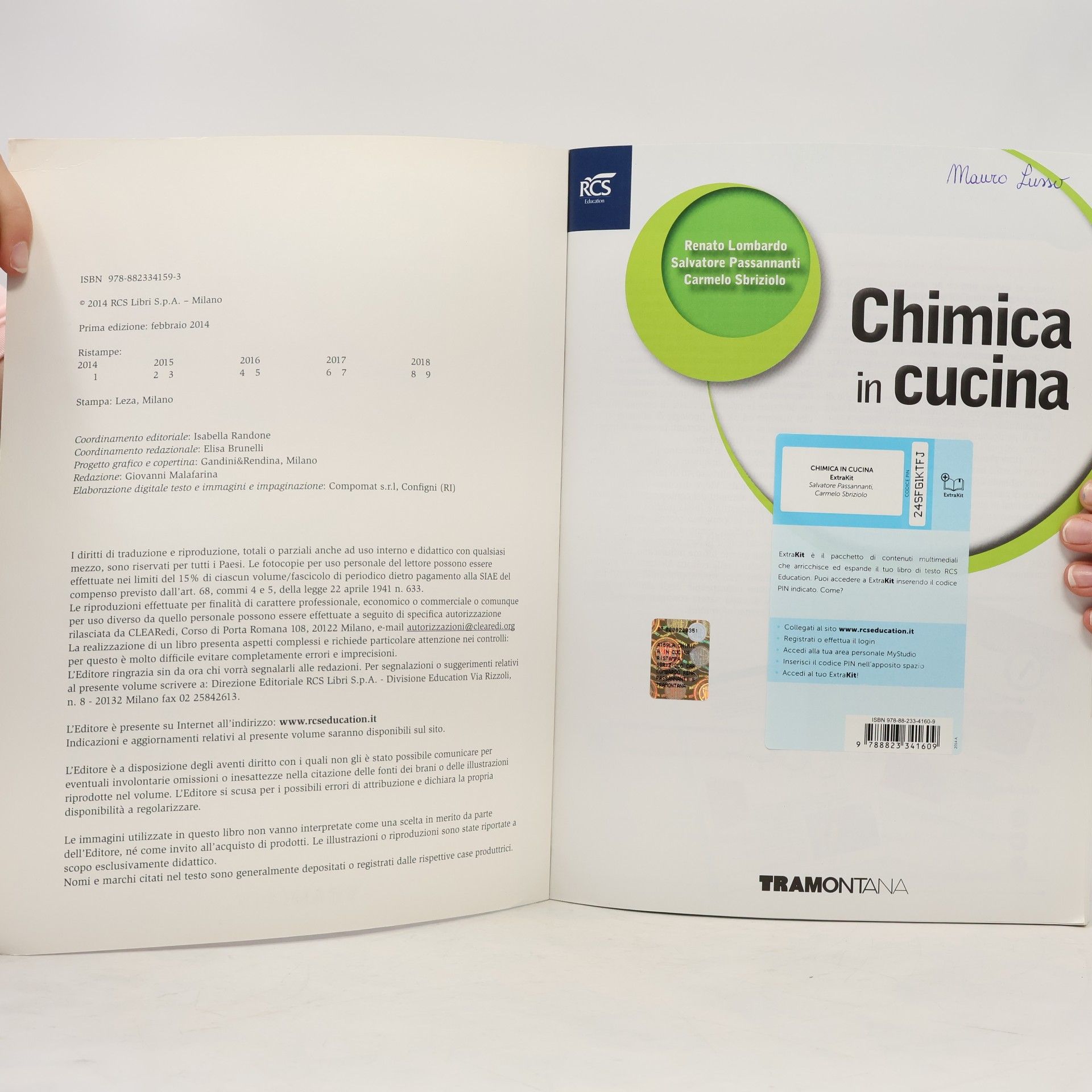 Renato Lombardo L'ora di chimica. Con chimica in cucina. Per le scuole superiori. Con espansione online
