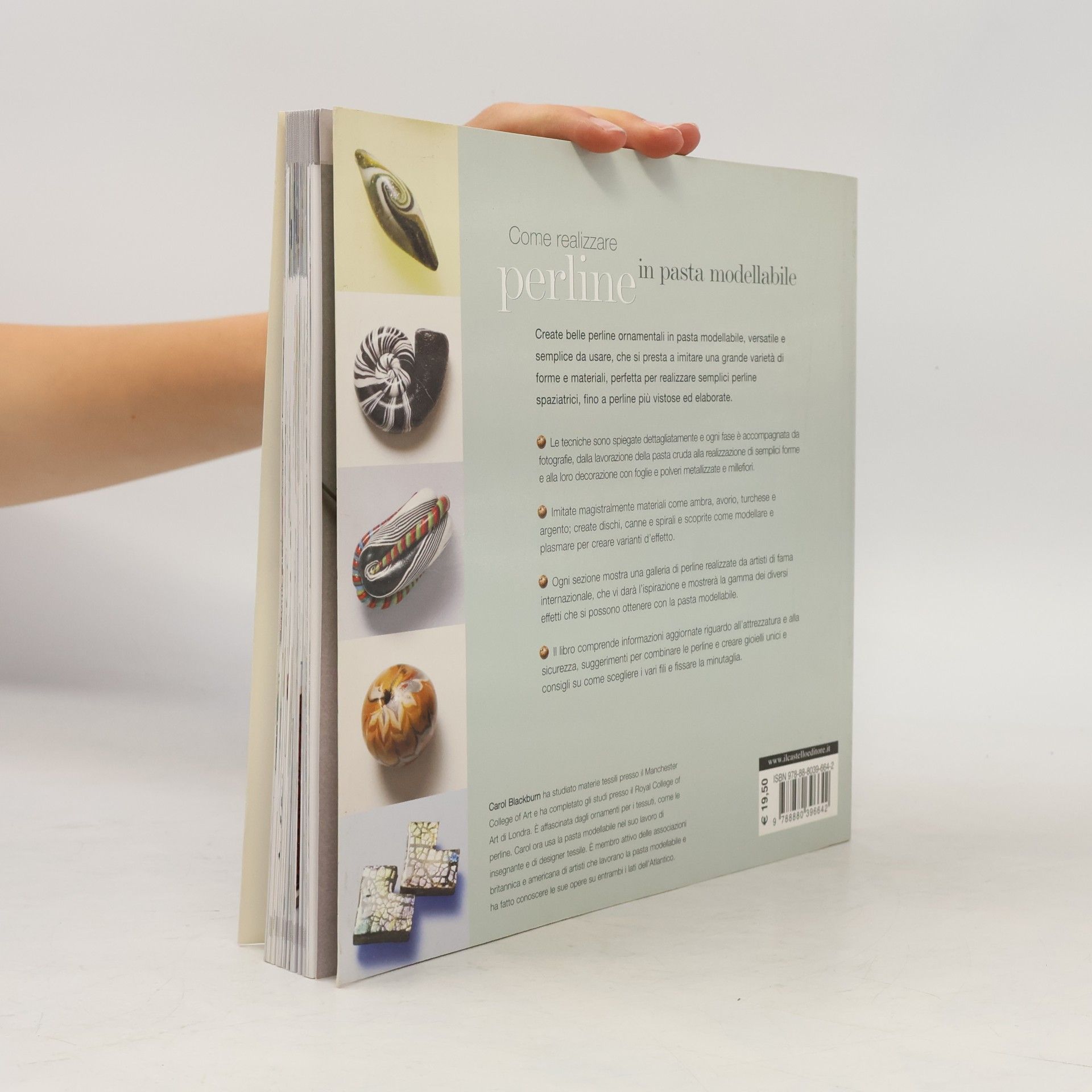 Carol Blackburn Come realizzare perline in pasta modellabile