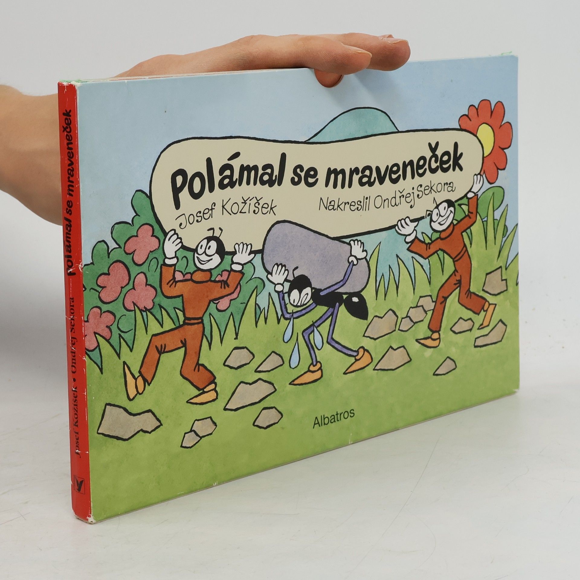 Polámal se mraveneček
