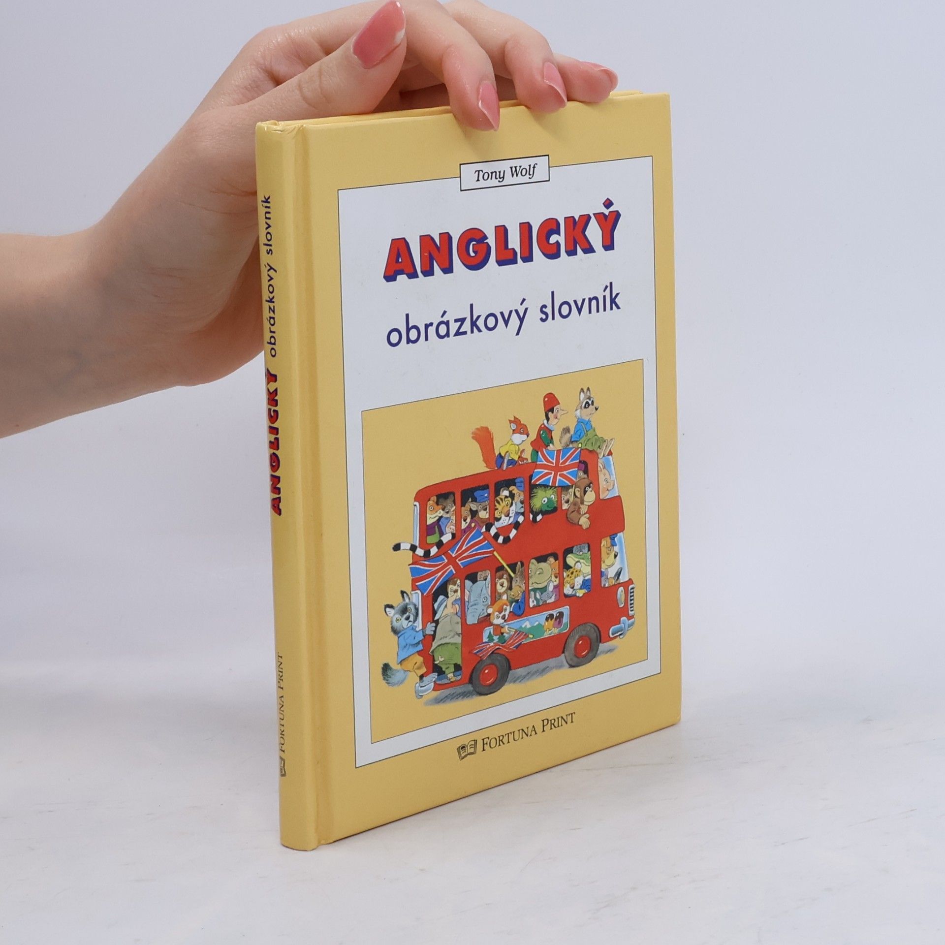 Tony Wolf Anglický obrázkový slovník
