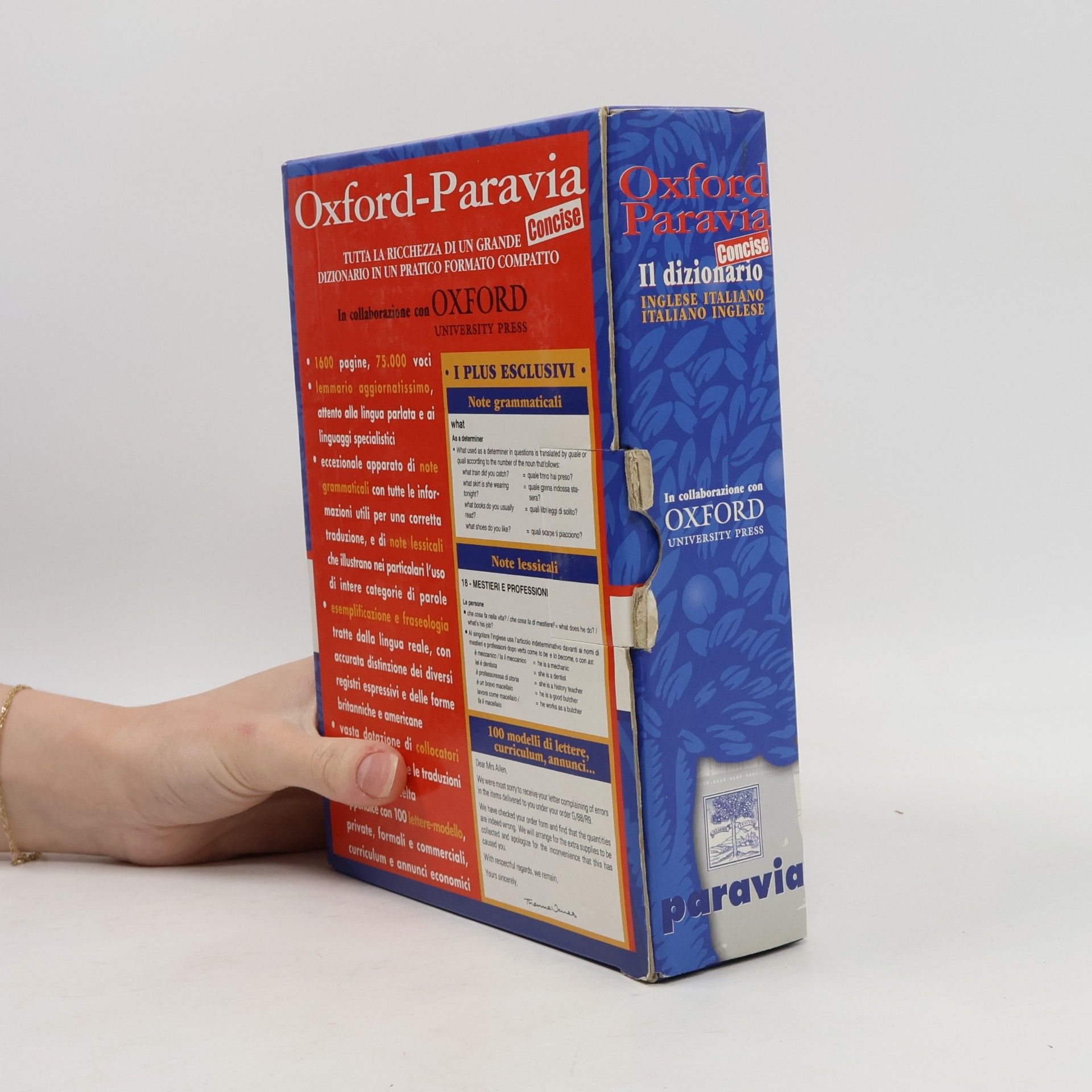 Oxford Paravia. Il dizionario inglese-italiano italiano-inglese concise