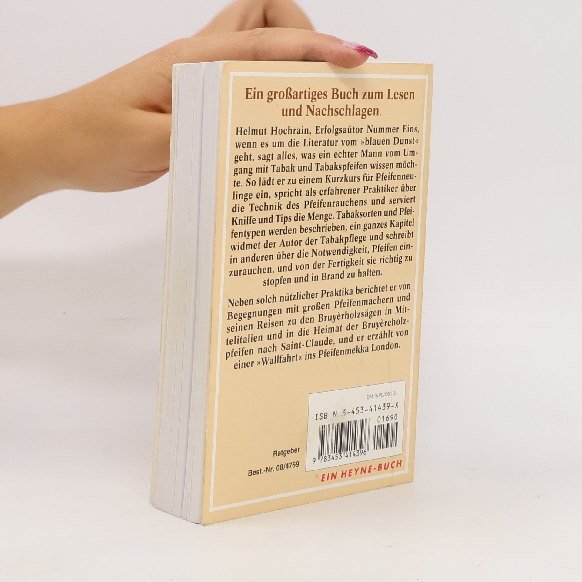 Helmut Hochrain Helmut Hochrains neues Pfeifenbuch