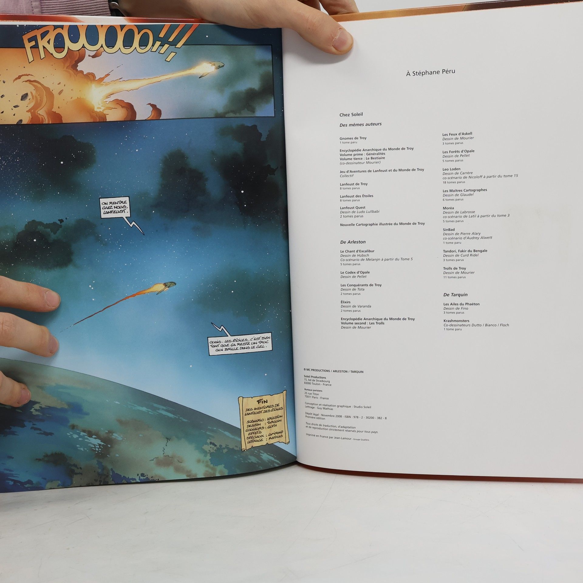 Christophe Arleston Lanfeust des Étoiles - 8: Le sang des comètes