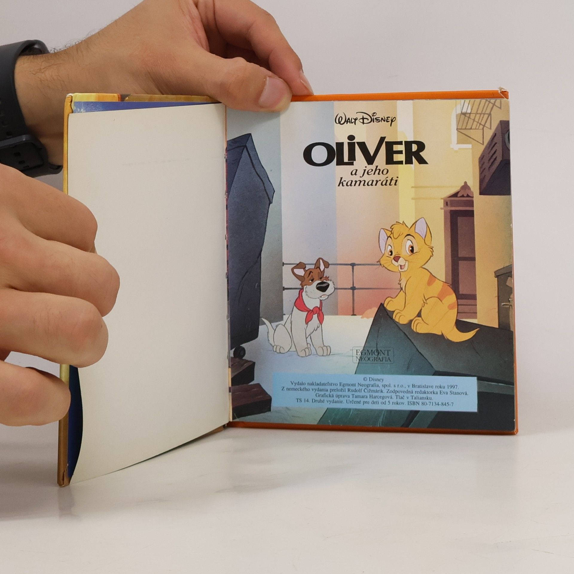 Walt Disney Oliver a jeho kamarádi