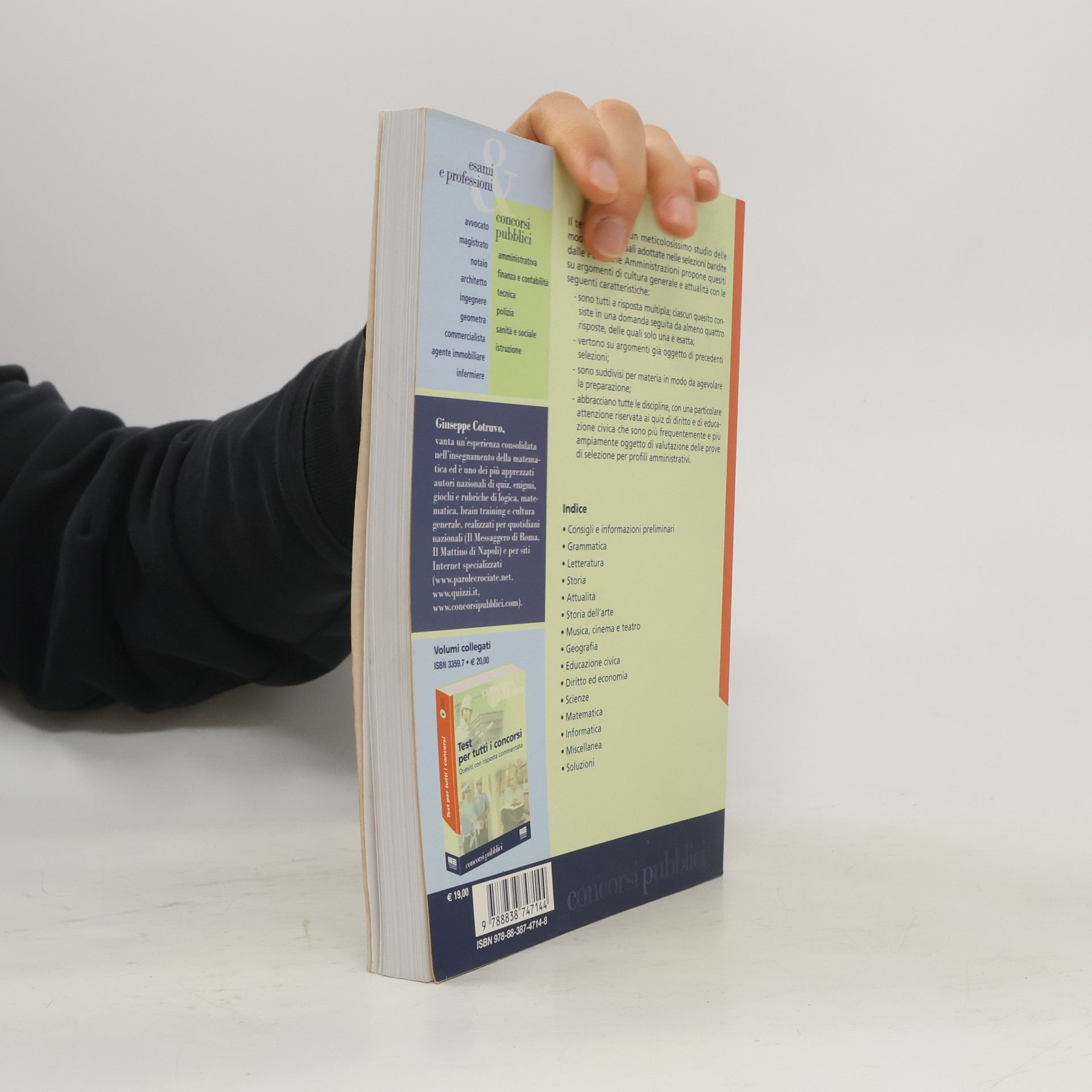 Giuseppe Cotruvo Corsi & concorsi - 142: Duemila quiz per i concorsi pubblici. Cultura generale e attualità