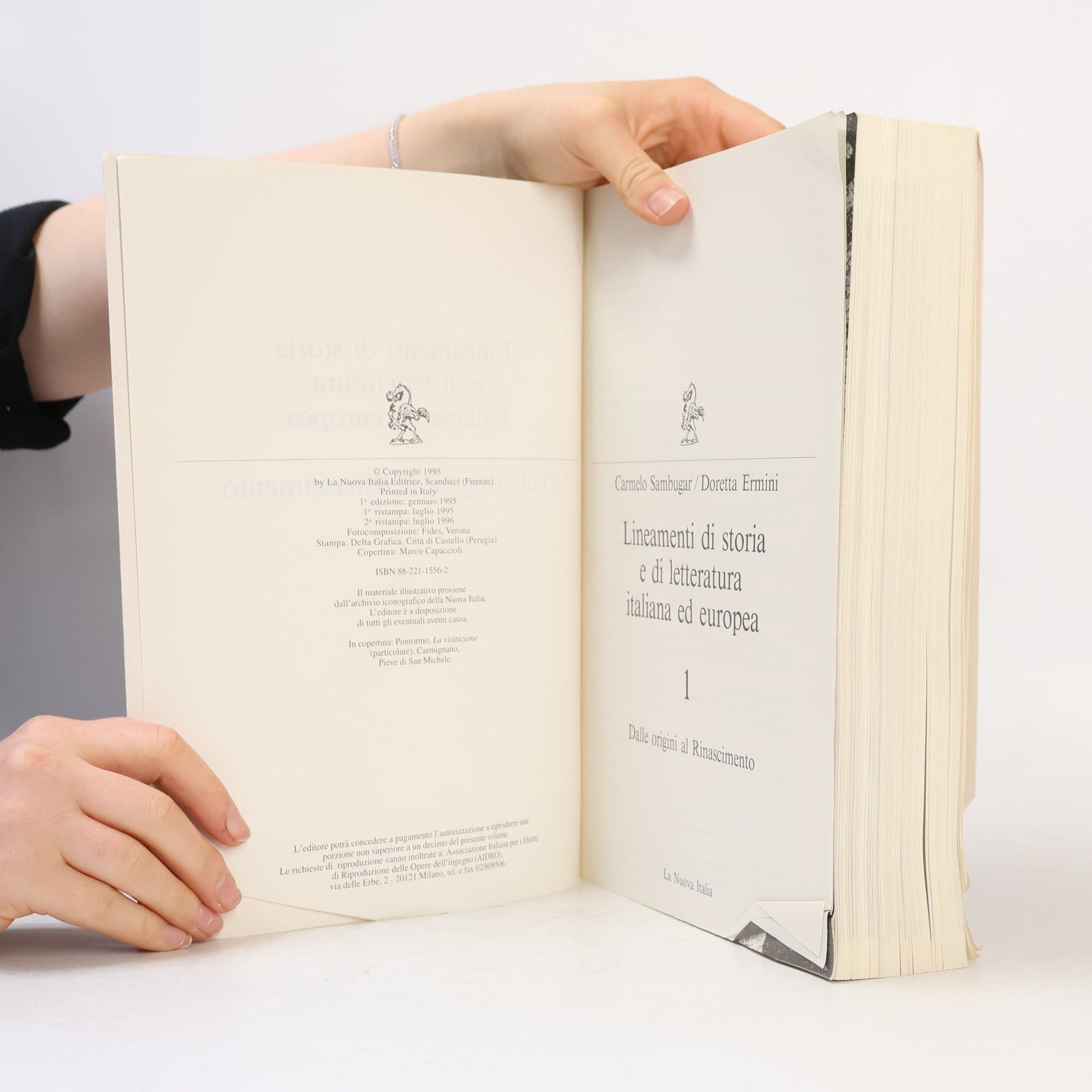 Carmelo Sambugar Lineamenti di storia e di letteratura italiana ed europea