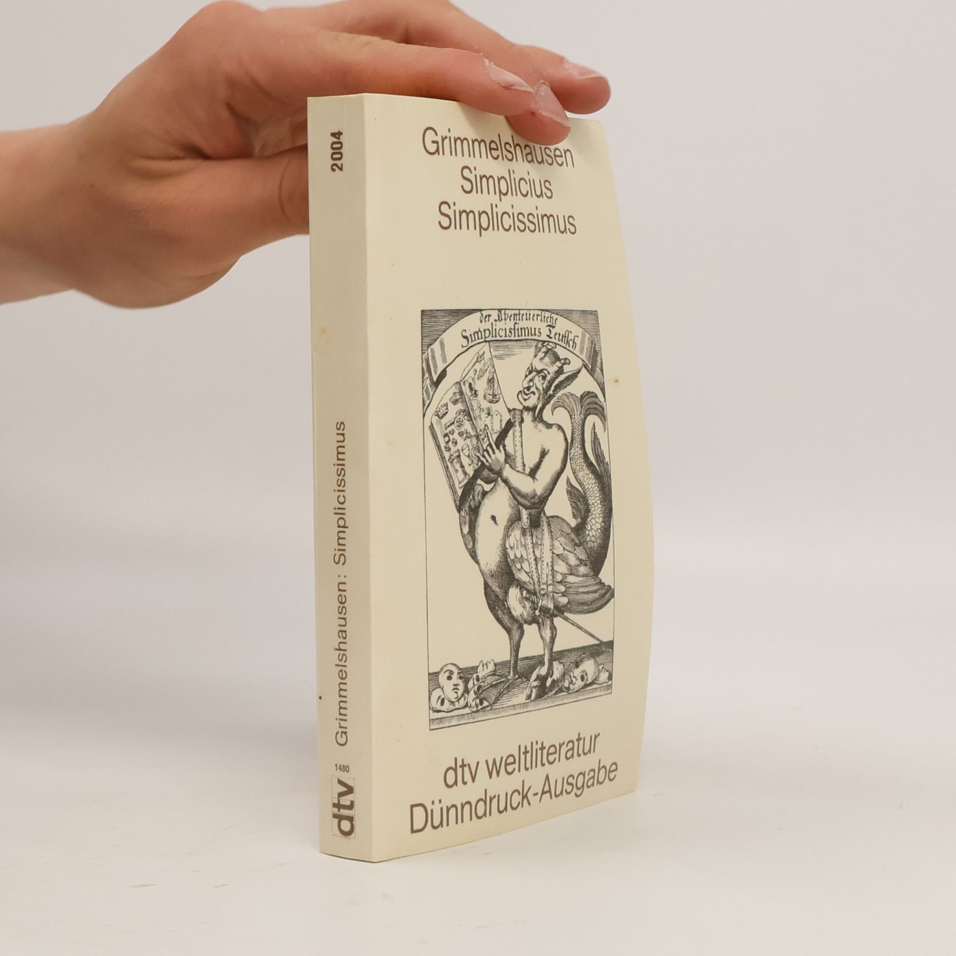 Kolektiv autorů Grimmelshausen Simplicius Simplicissimus - dtv weltliteratur Dünndruck-Ausgabe