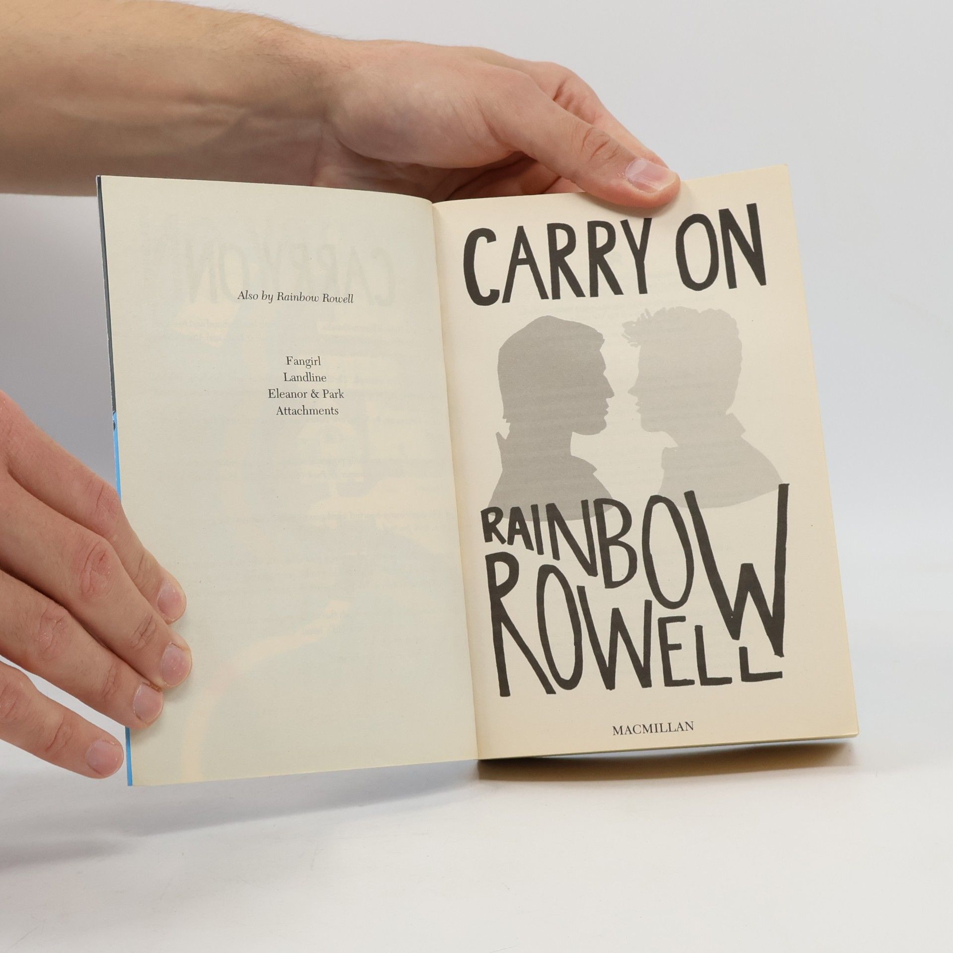 Rainbow Rowell Carry On