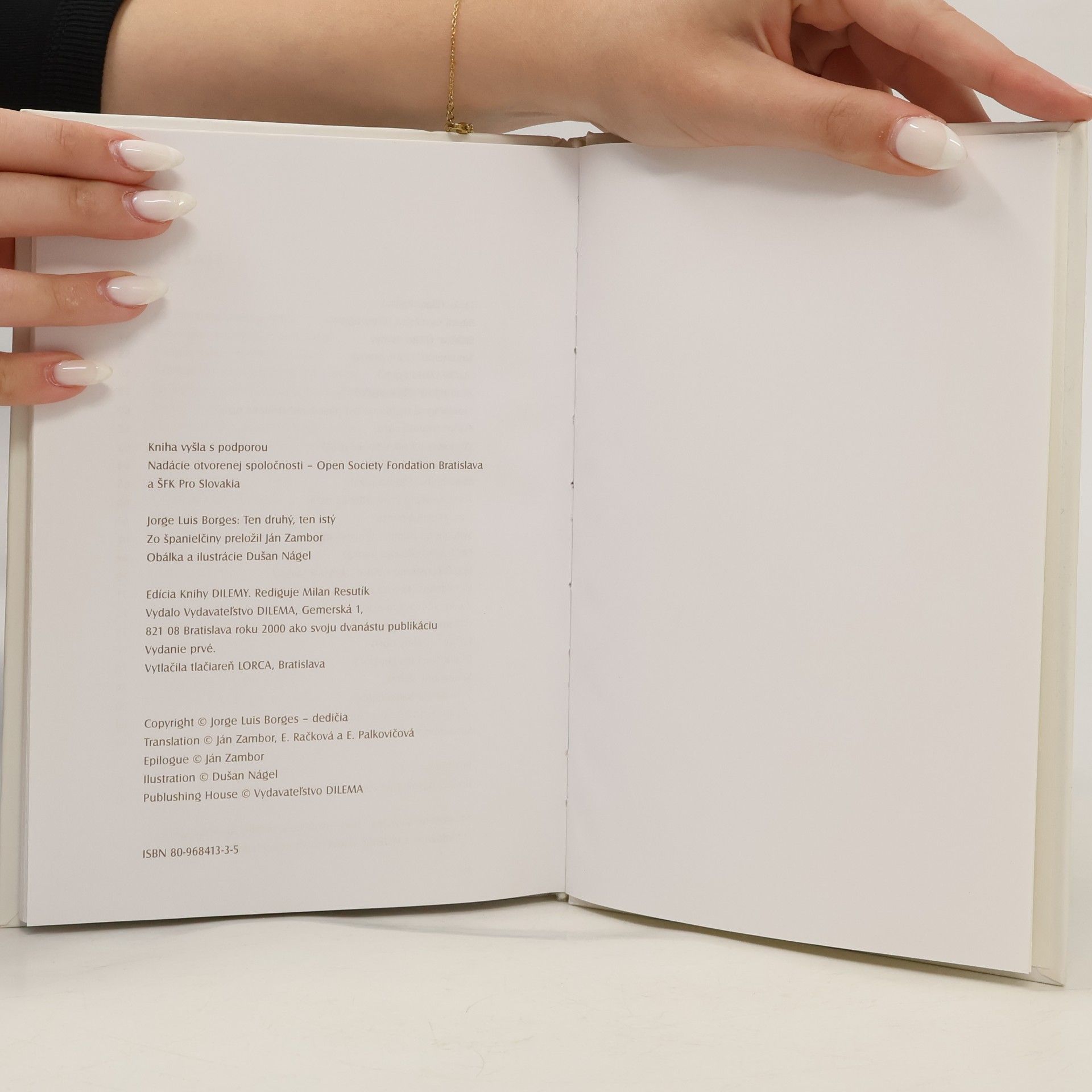 Jorge Luis Borges Ten druhý, ten istý