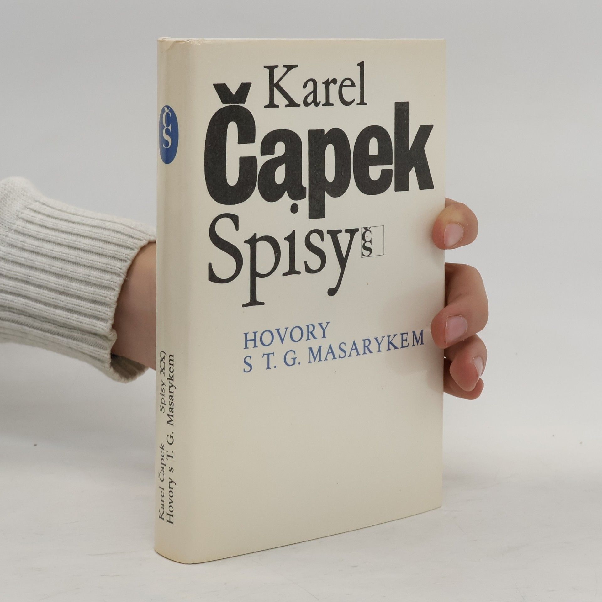 Karel Čapek Hovory s T. G. Masarykem