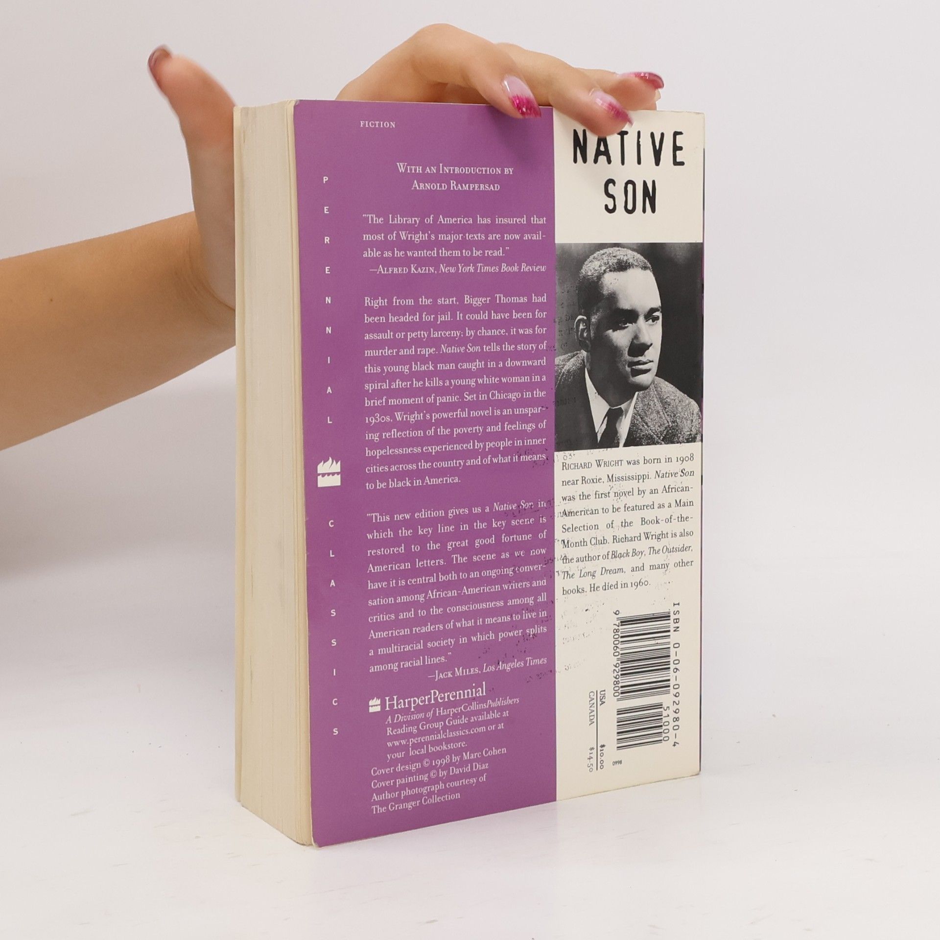 Richard A. Wright Perennial Classics: Native Son: The Restored Text Established By The Library Of America