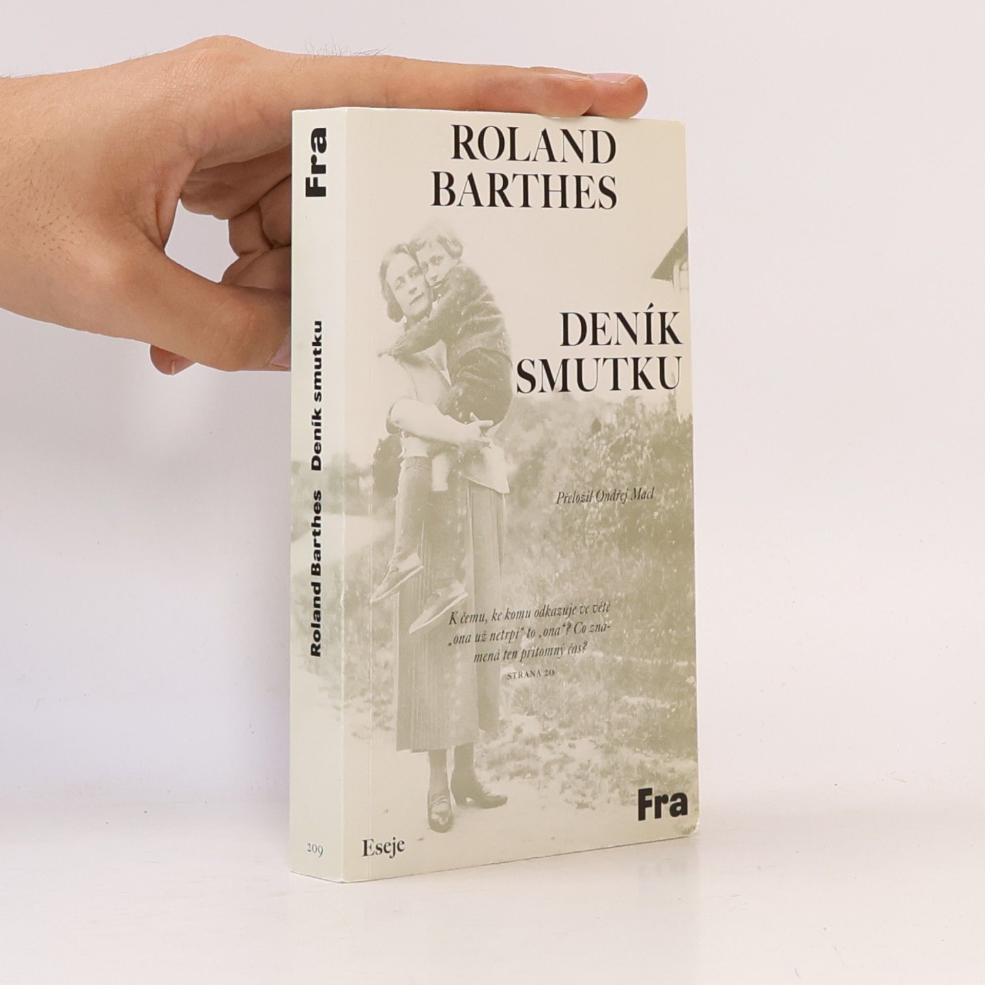 Roland Barthes Deník smutku
