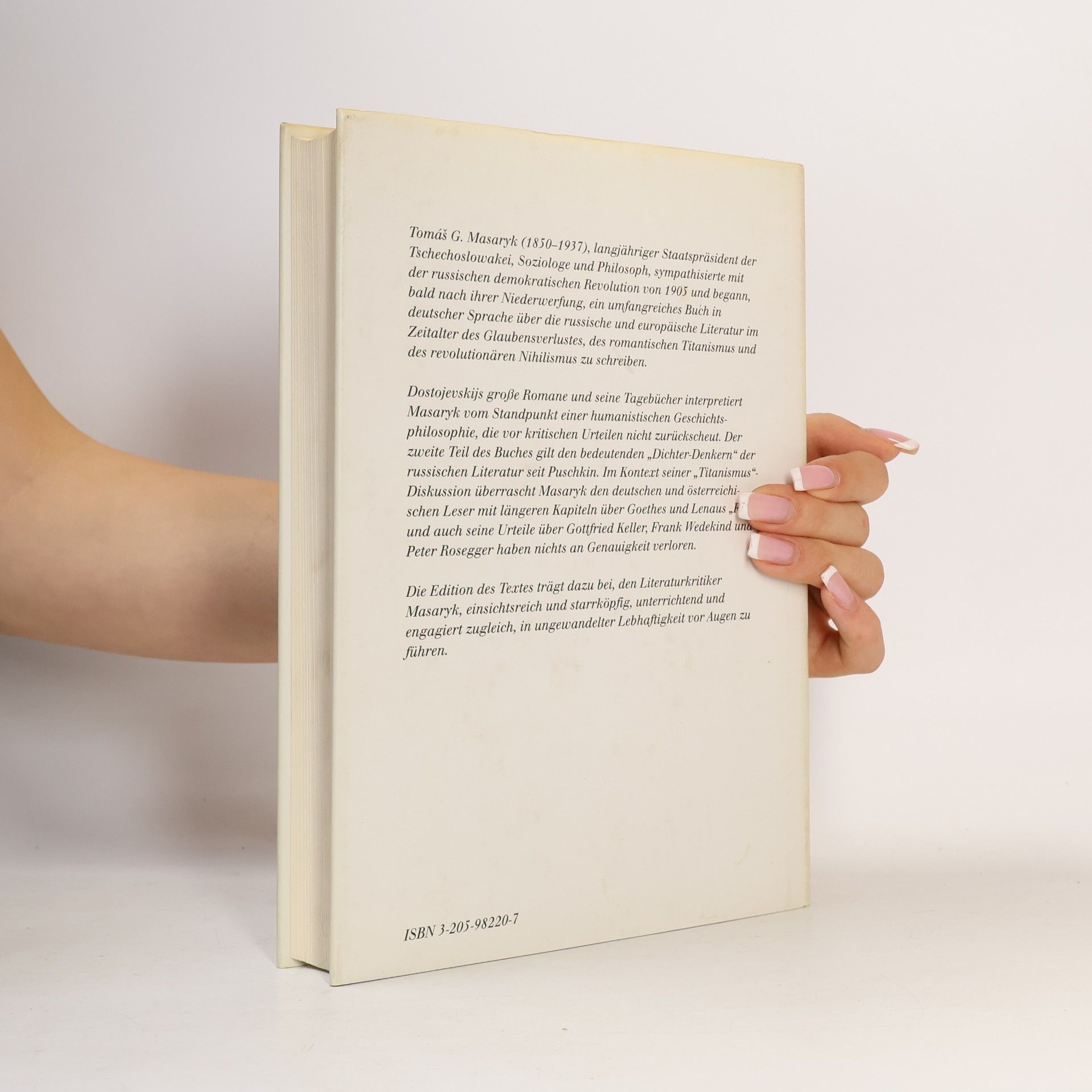 Tomáš Garrigue Masaryk Polemiken und Essays zur russischen und europäischen Literatur- und Geistesgeschichte