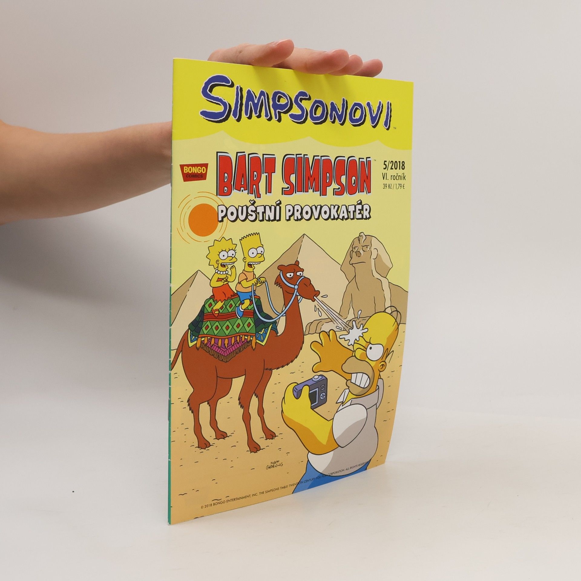 Mat Groening Simpsonovi - 6: Bart Simpson Pouštní provokatér 5/2018