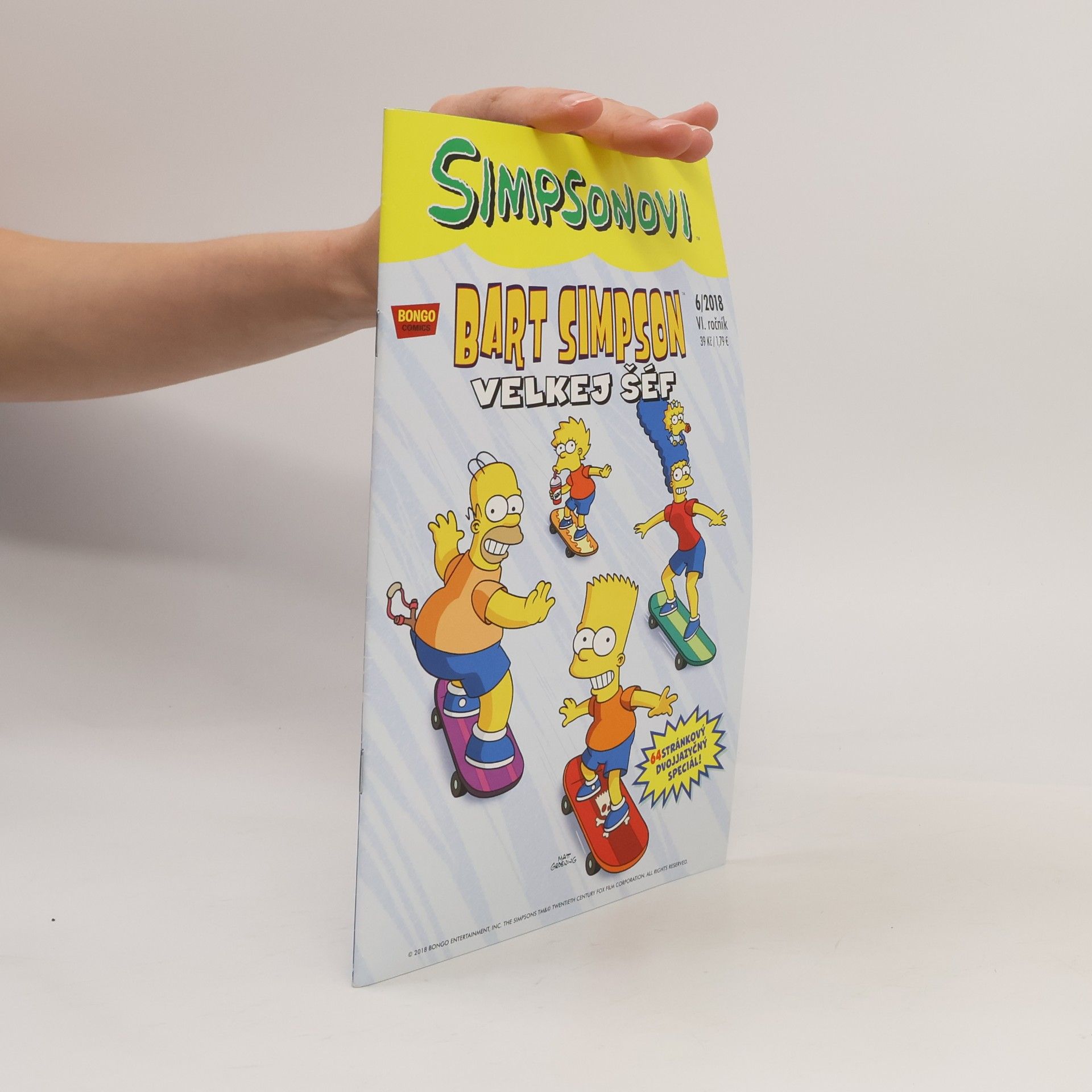 Matt Groening Bart Simpson Velkej šéf