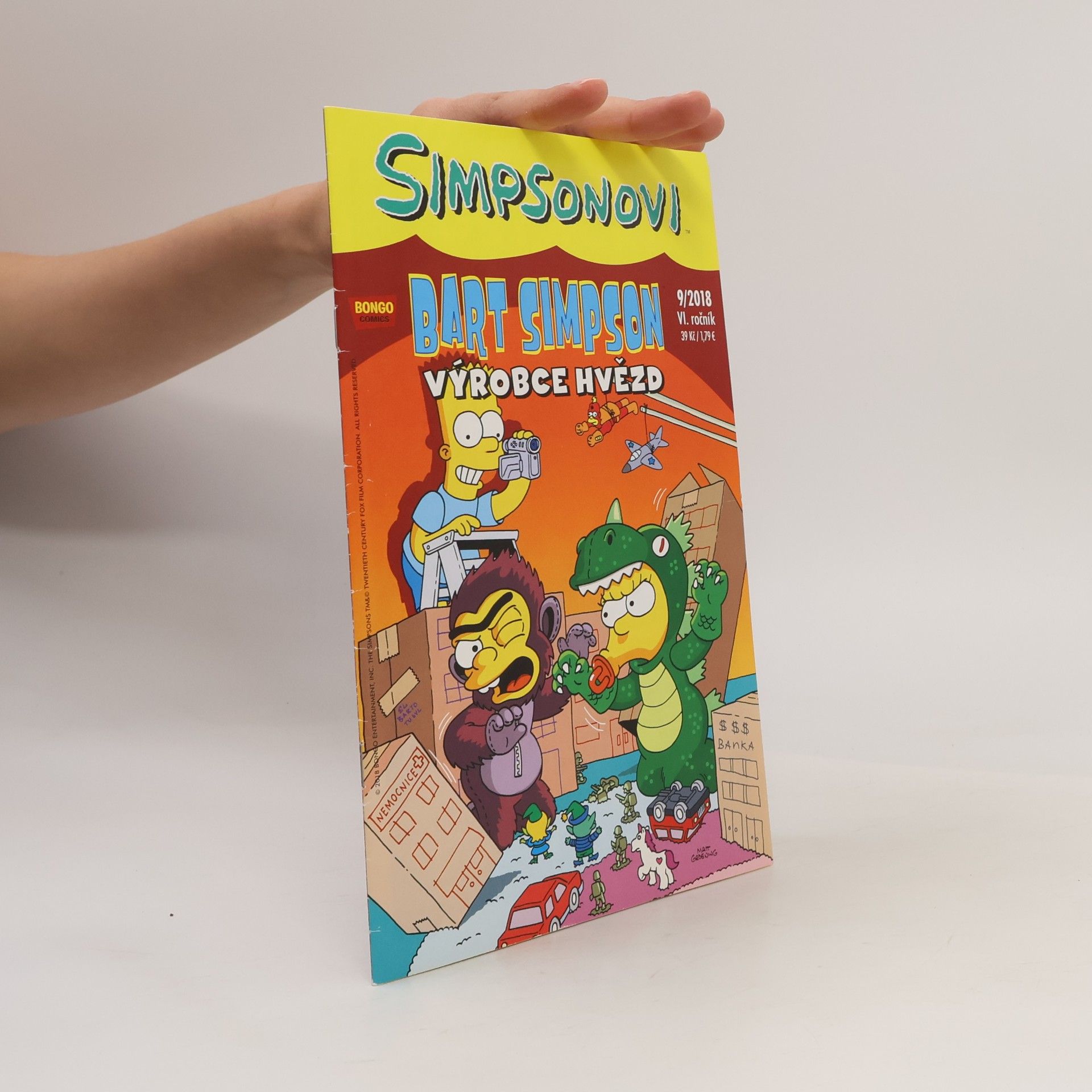 Matt Groening Simpsonovi - 9: Bart Simpson 9/2018: Výrobce hvězd