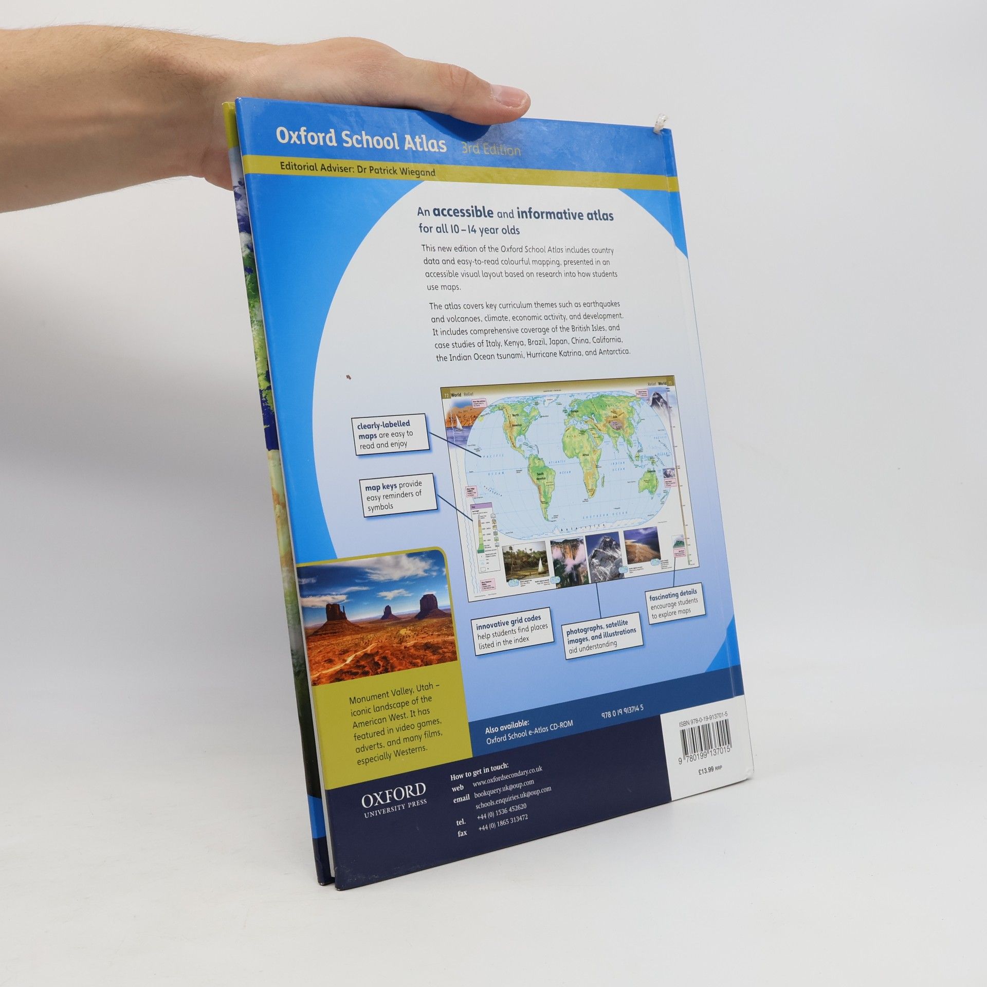 Dr Patrick Wiegand Oxford School Atlas