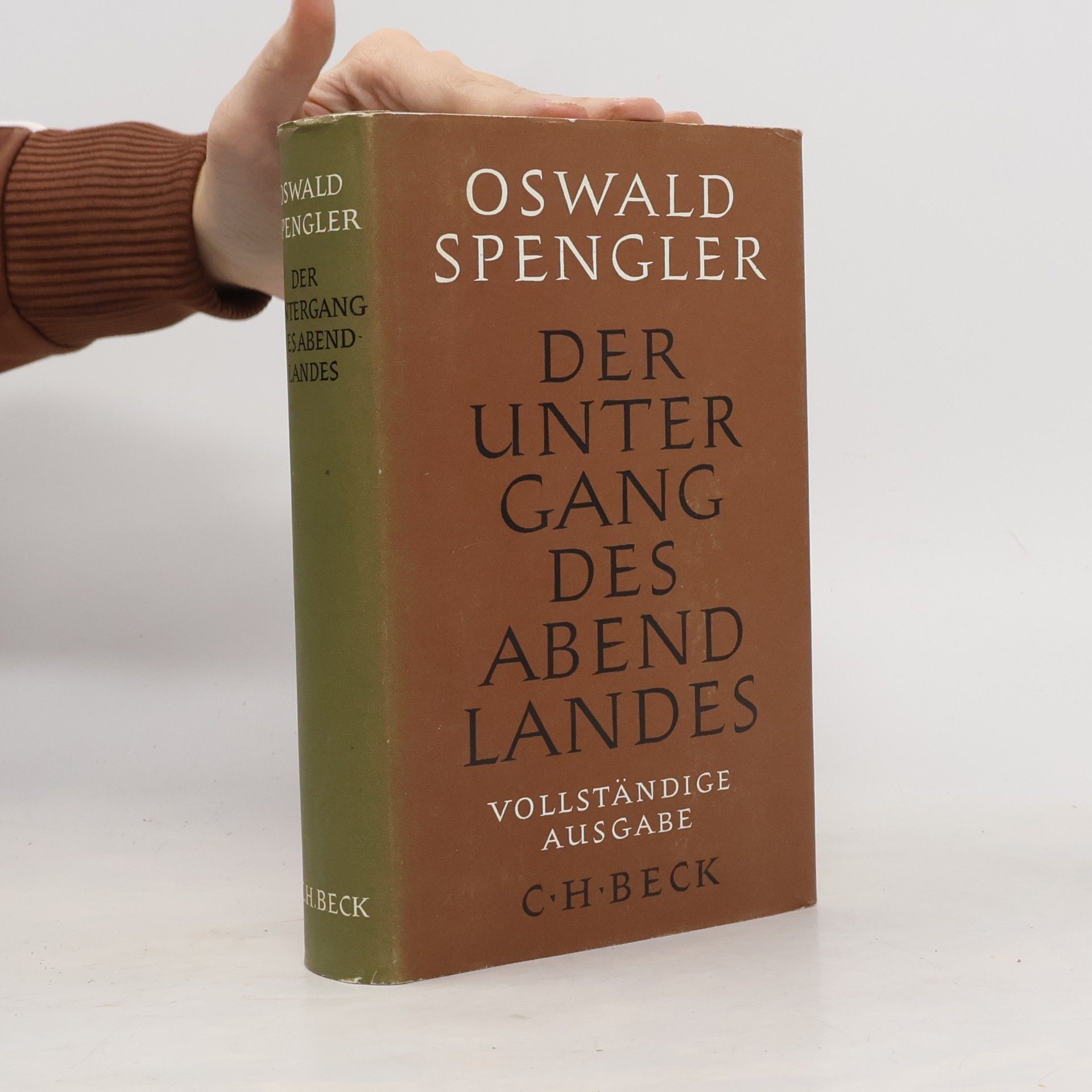 Oswald Spengler Der Untergang des Abendlandes