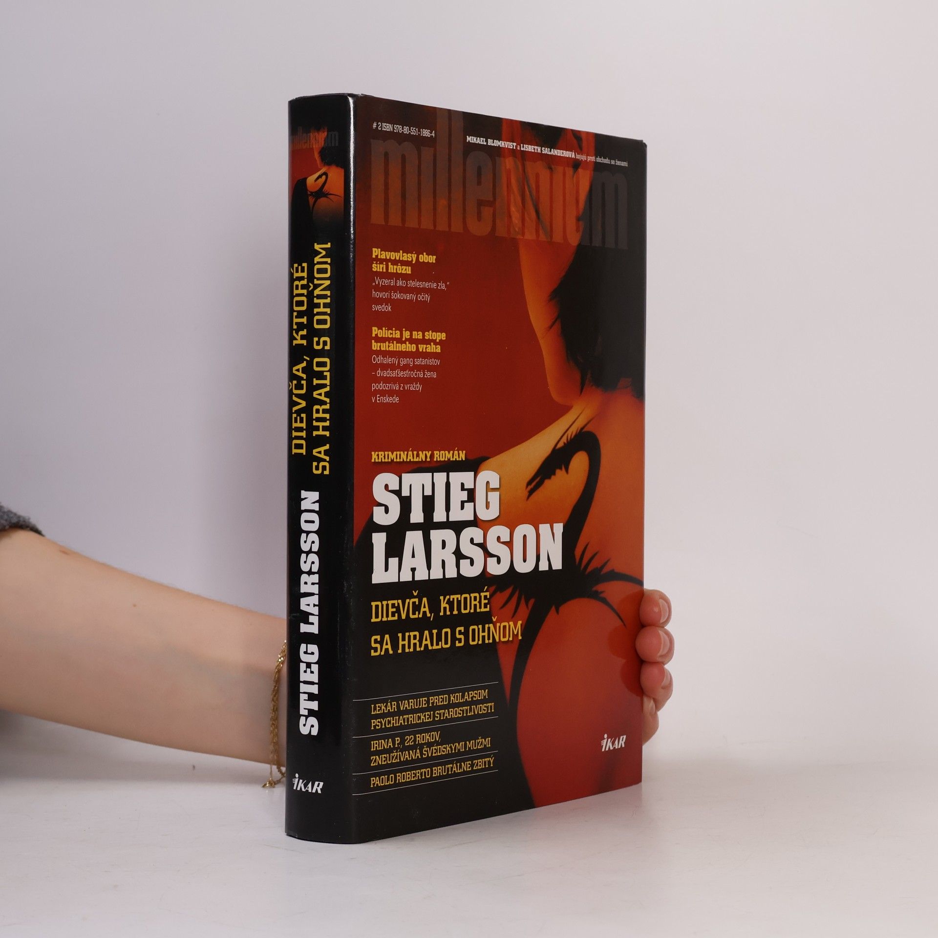 Stieg Larsson Dievča, ktoré sa hralo s ohňom