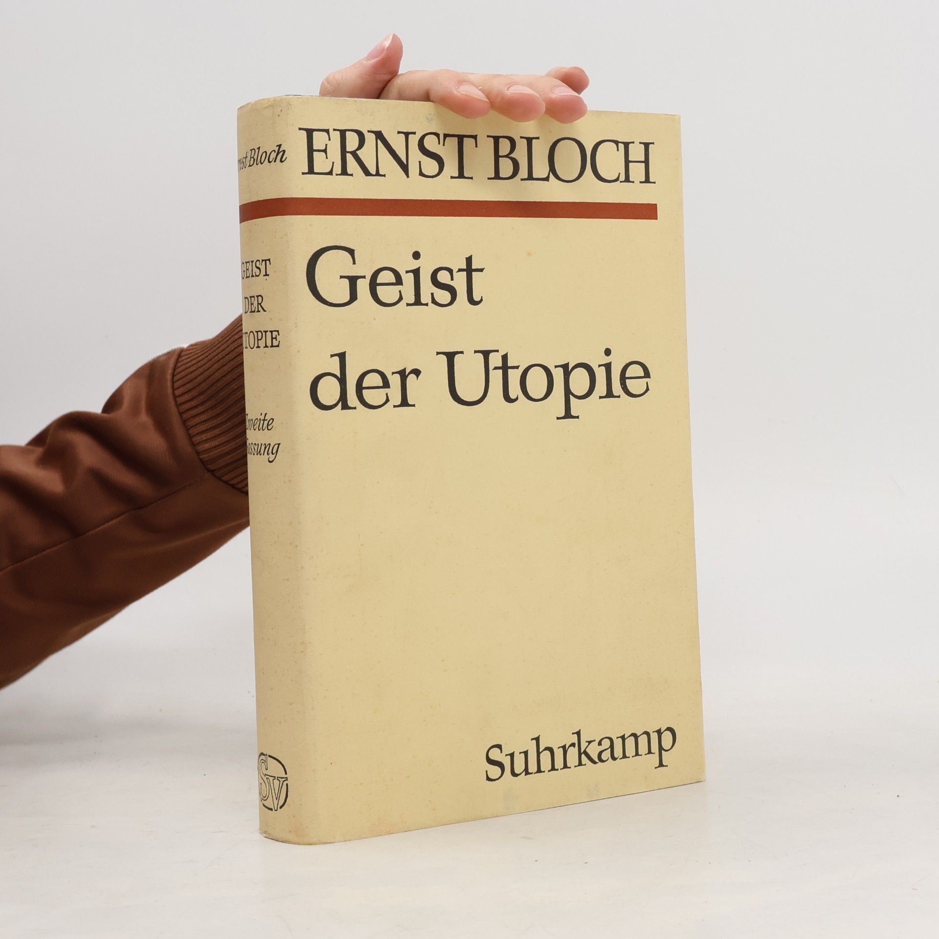 Ernst Bloch Geist der Utopie
