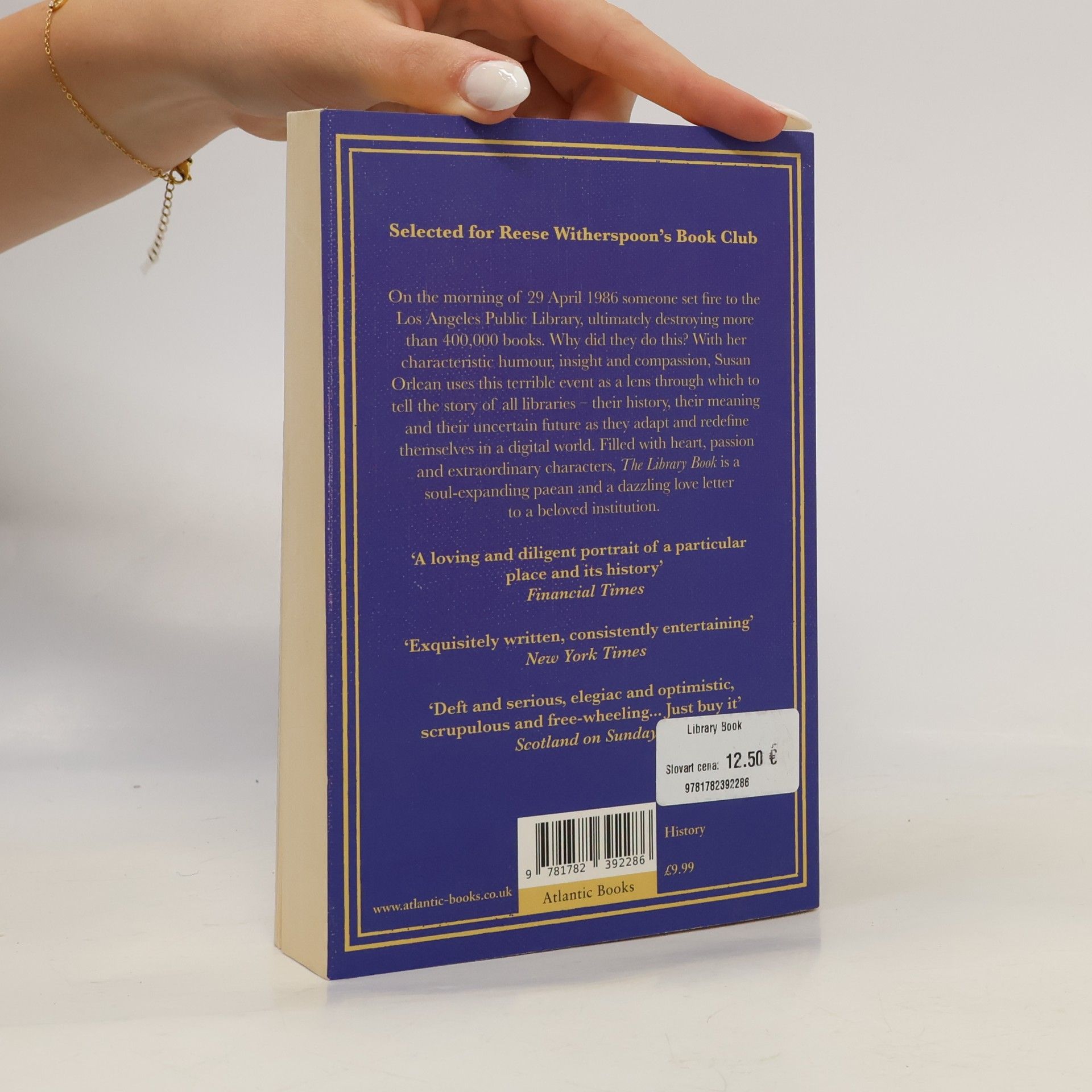 Susan Orlean The Library Book