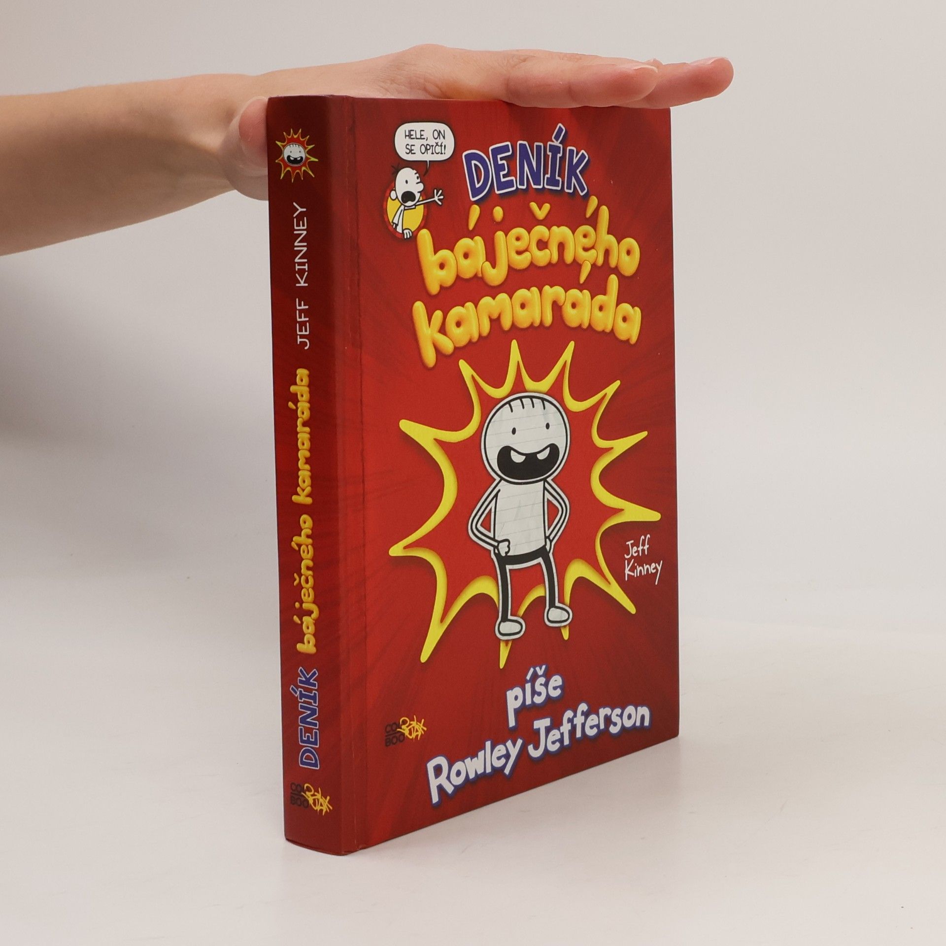 Jeff Kinney Deník báječného kamaráda. Píše Rowley Jefferson