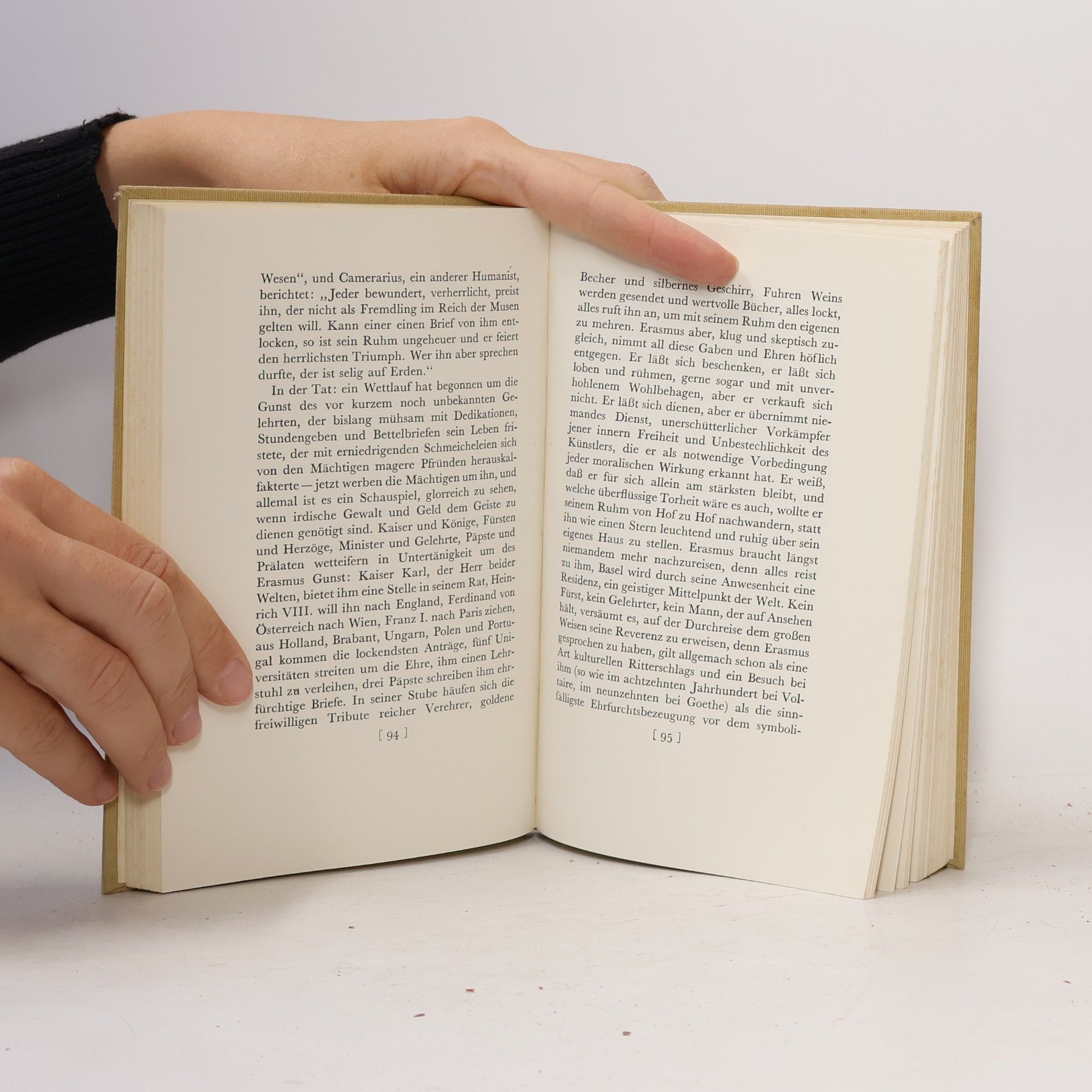 Stefan Zweig Triumph und Tragik des Erasmus von Rotterdam