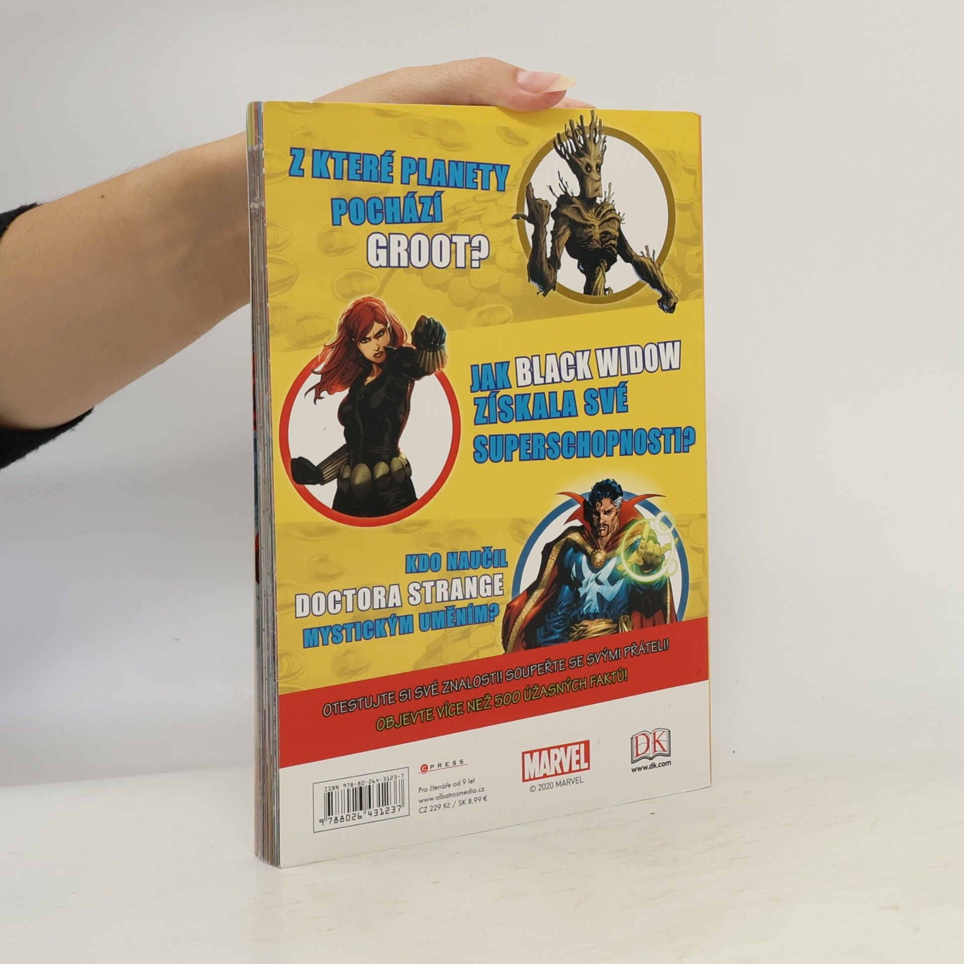 Melanie Scott Marvel: Kniha plná faktů