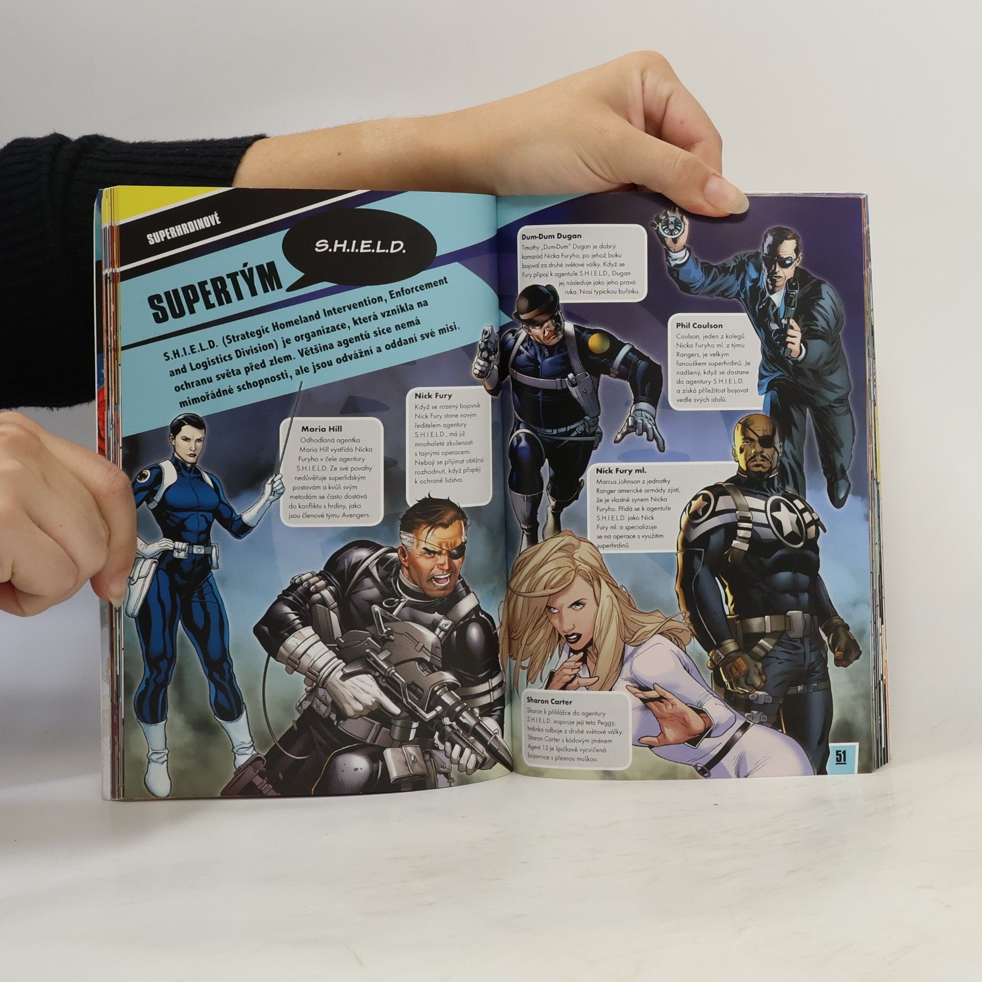Melanie Scott Marvel: Kniha plná faktů