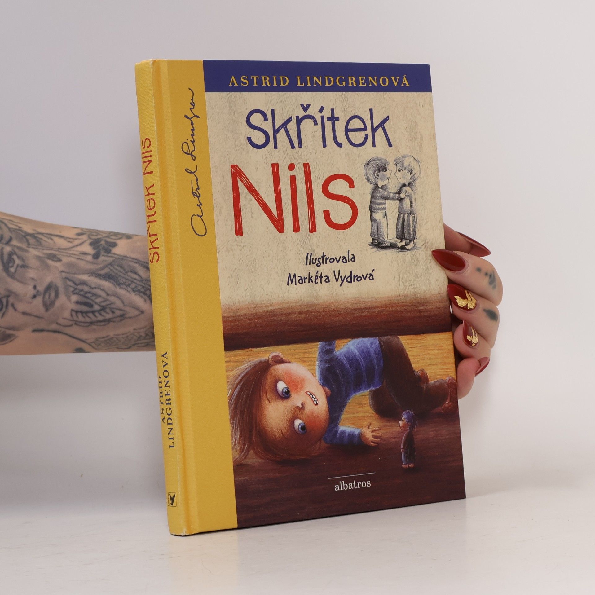 Astrid Lindgren Skřítek Nils