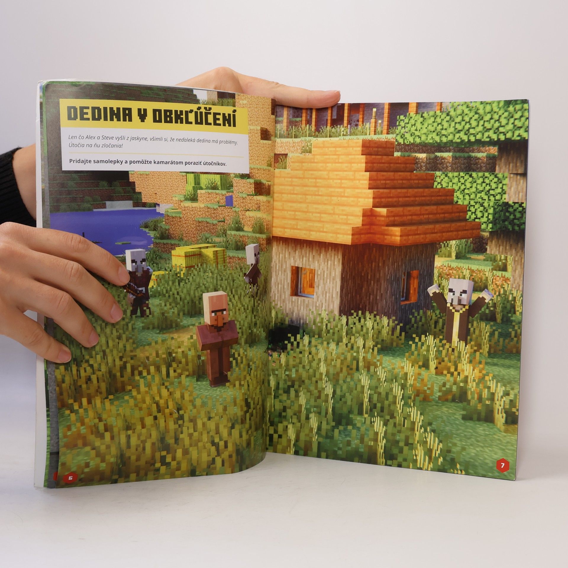 kolektiv Minecraft so samolepkami: honba za pokladom